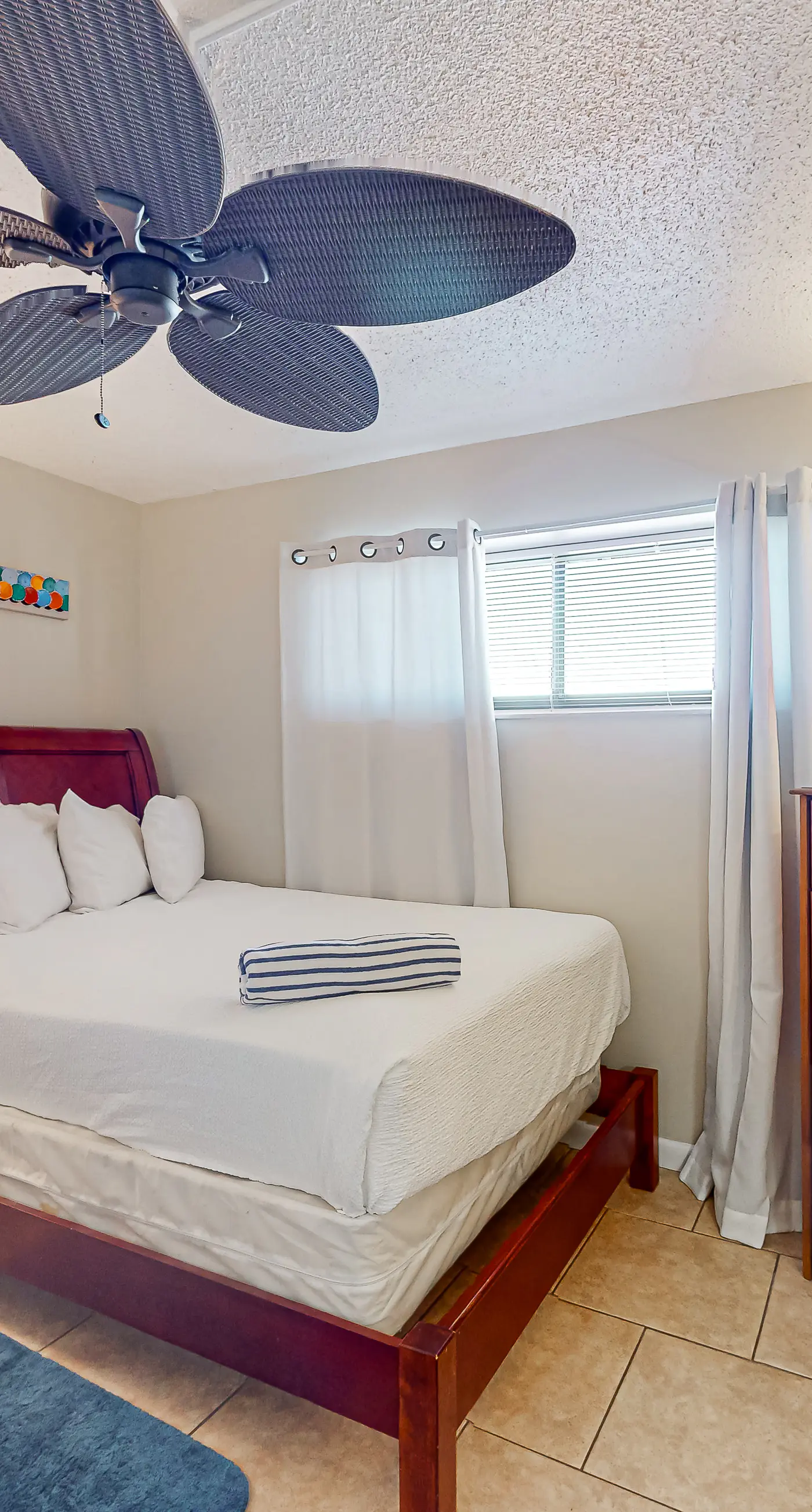 Gulf-front condo with a private balcony, pool and hot tub access, & central AC