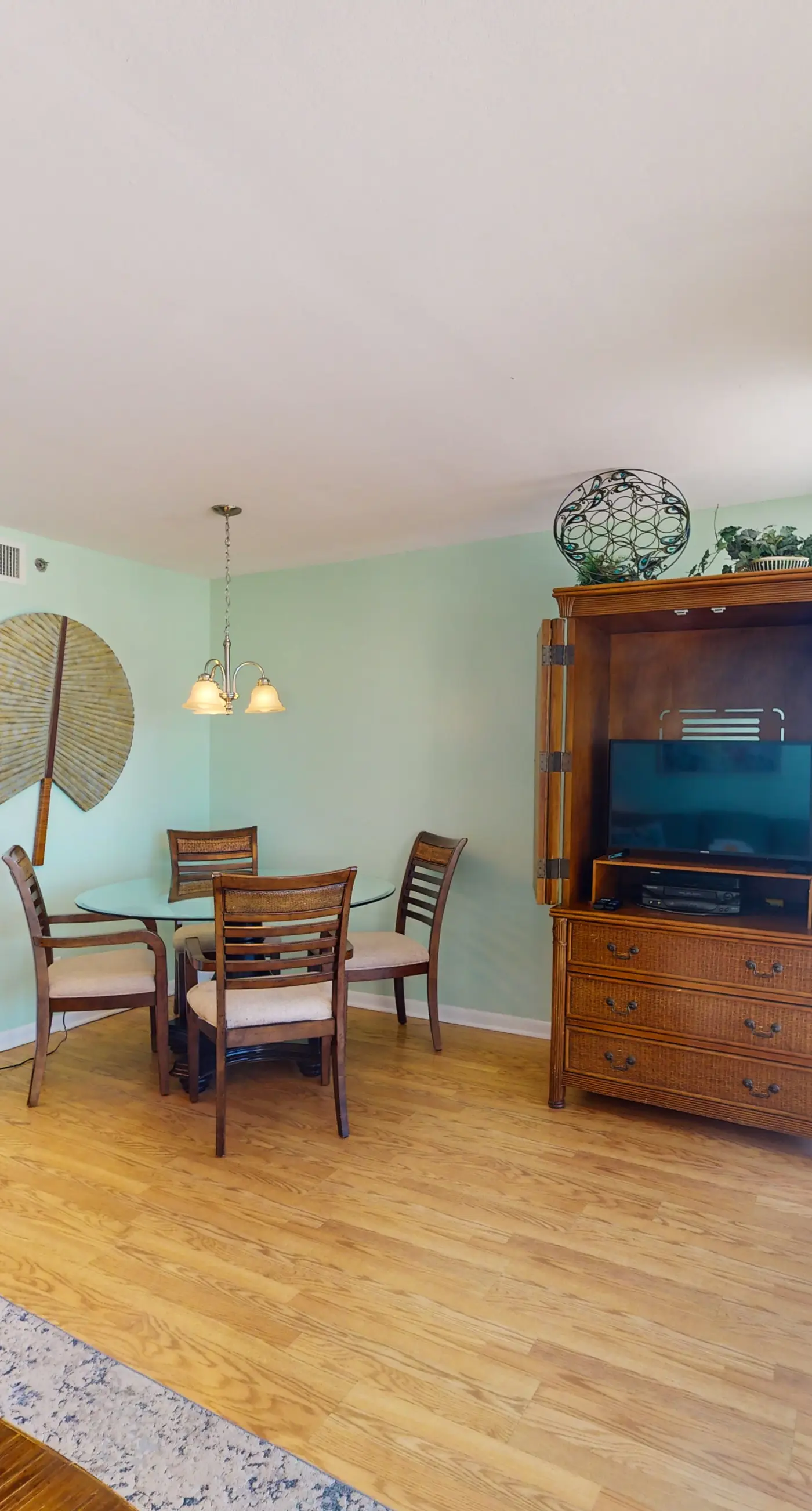 Gulf-view condo with furnished balcony, pools, beach access, fitness room