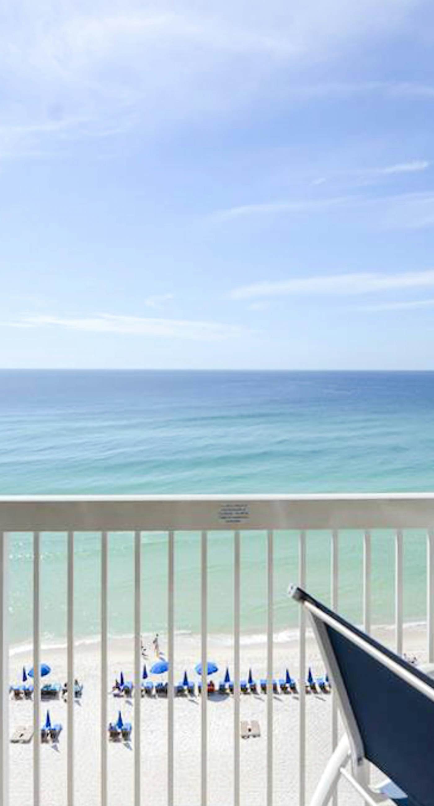 Unique beach condo in Panama City with Gulf views, pools & fitness facility
