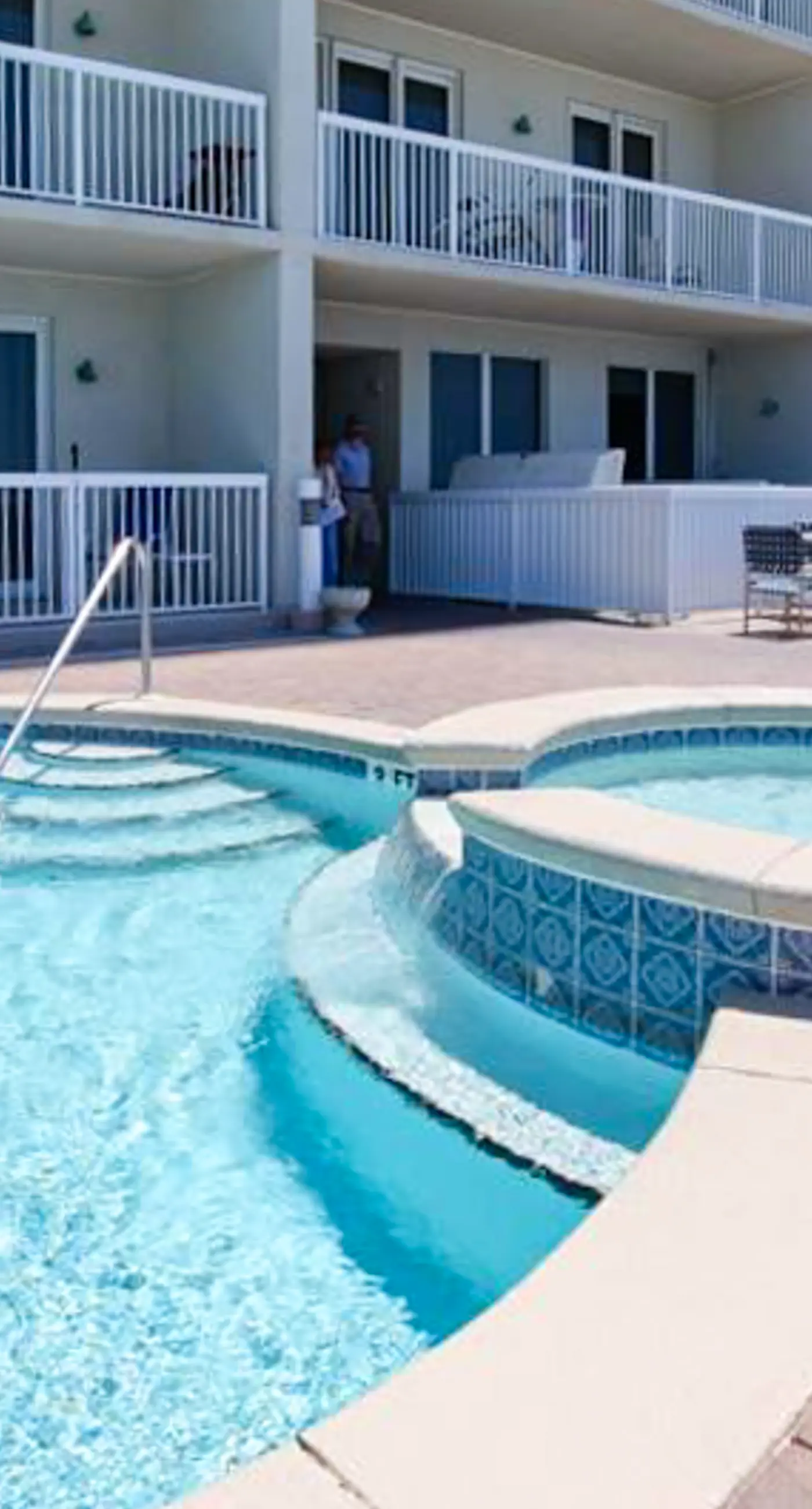 Unique beach condo in Panama City with Gulf views, pools & fitness facility