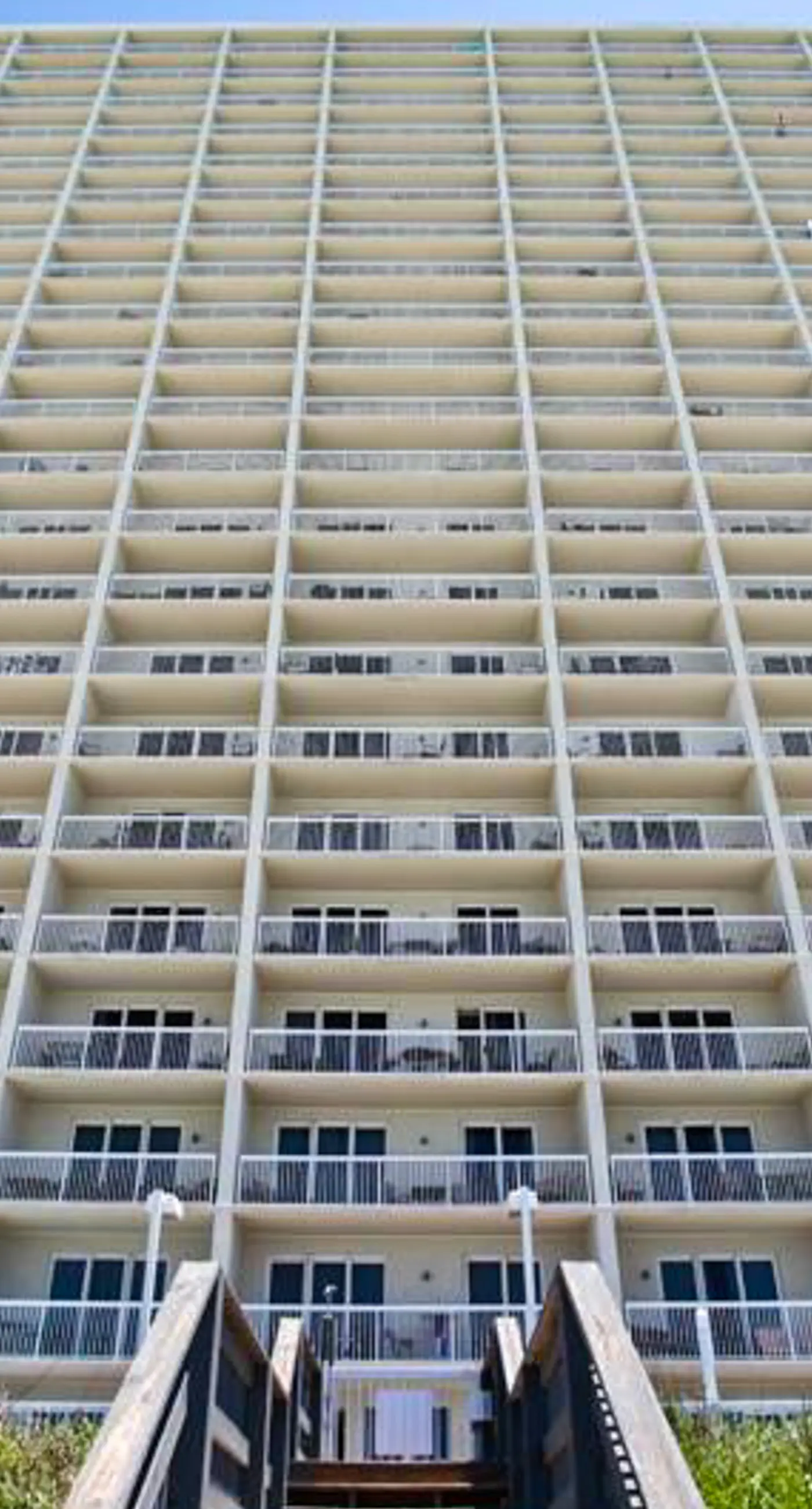 Unique beach condo in Panama City with Gulf views, pools & fitness facility