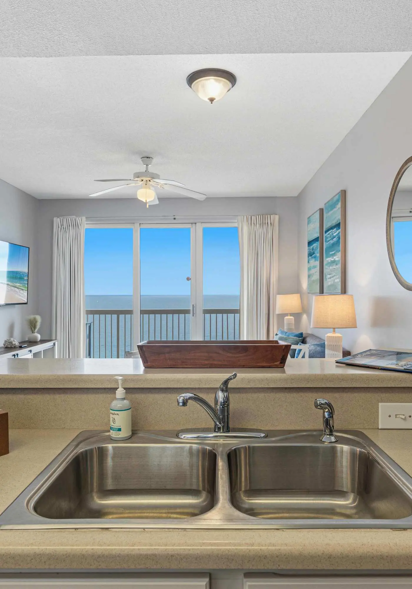 Gulf-front getaway with pools, beach access, new floors & appliances