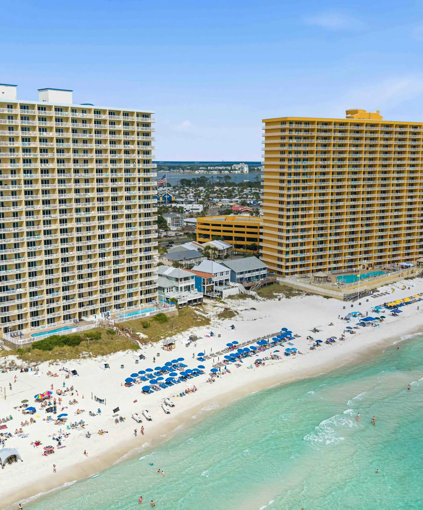 Gulf-front getaway with pools, beach access, new floors & appliances