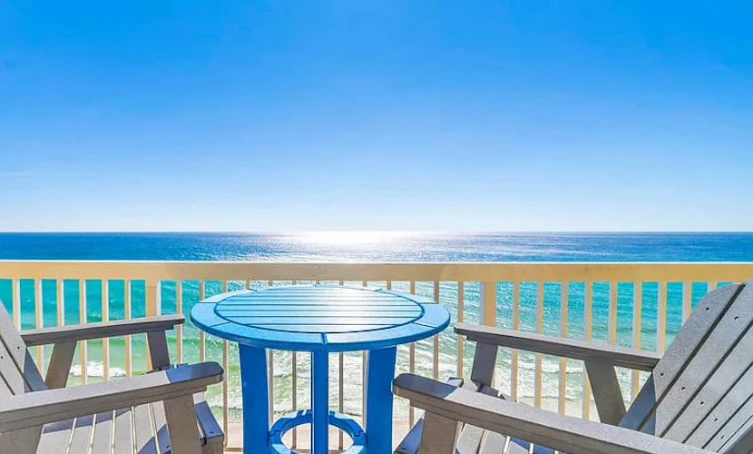 Beautiful beachfront condo with shared pool and beach access
