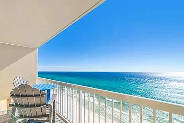 Beautiful beachfront condo with shared pool and beach access