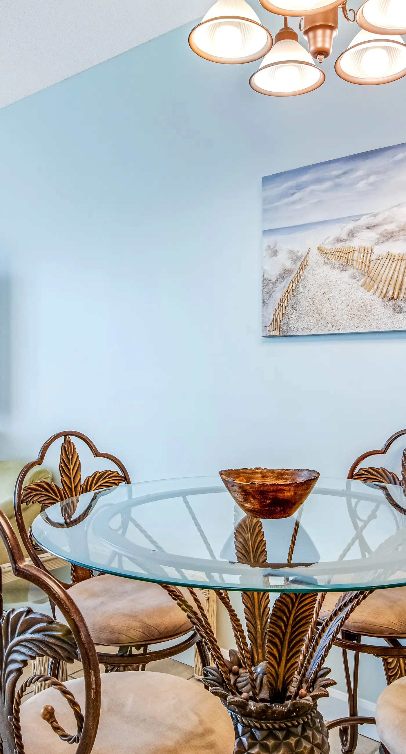 Bright & stylish condo with fantastic Gulf views from your balcony, pools & gym