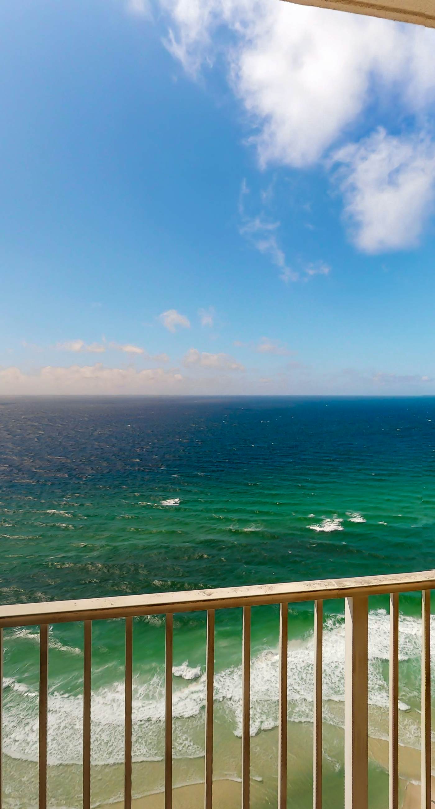 Gulf-front getaway with water views, pools, hot tub, fast WiFi, & central AC