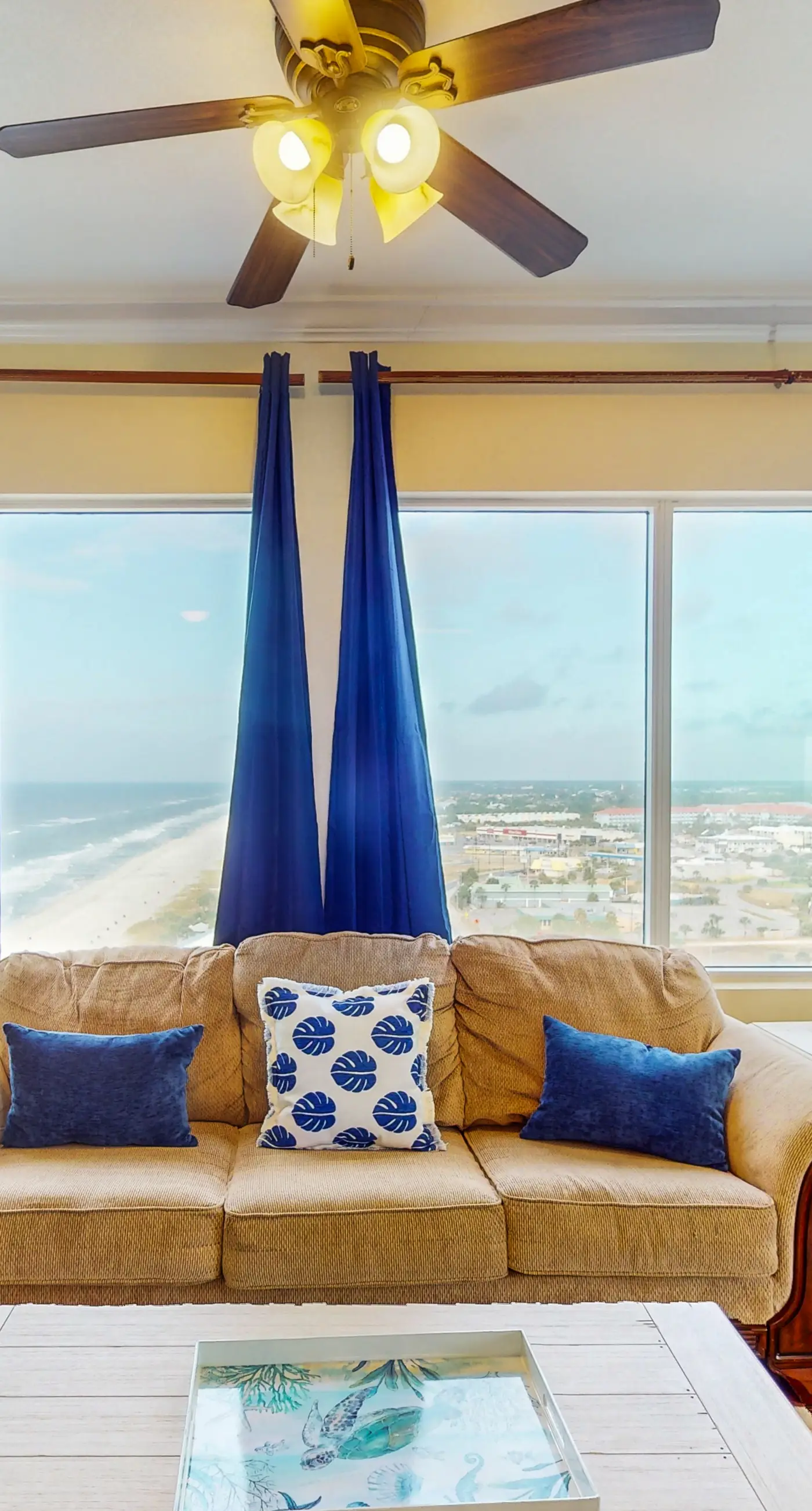 Beachfront condo with amazing views, shared pools, and beach access