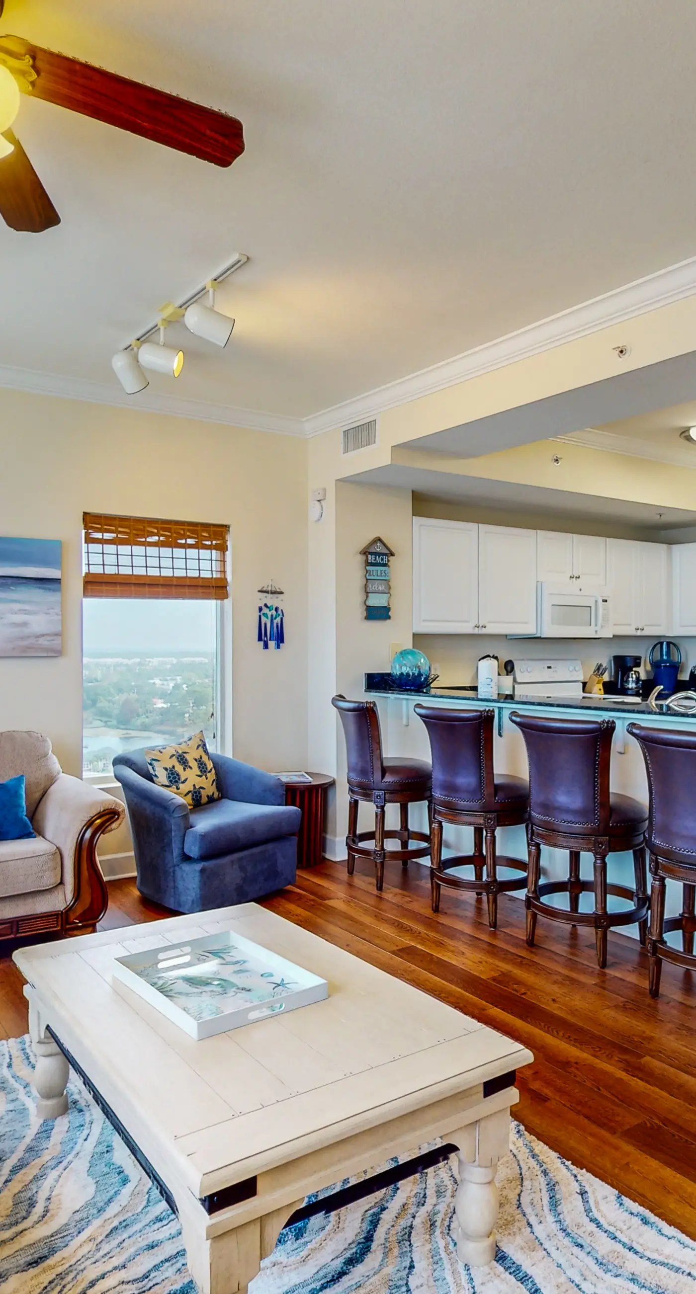 Beachfront condo with amazing views, shared pools, and beach access