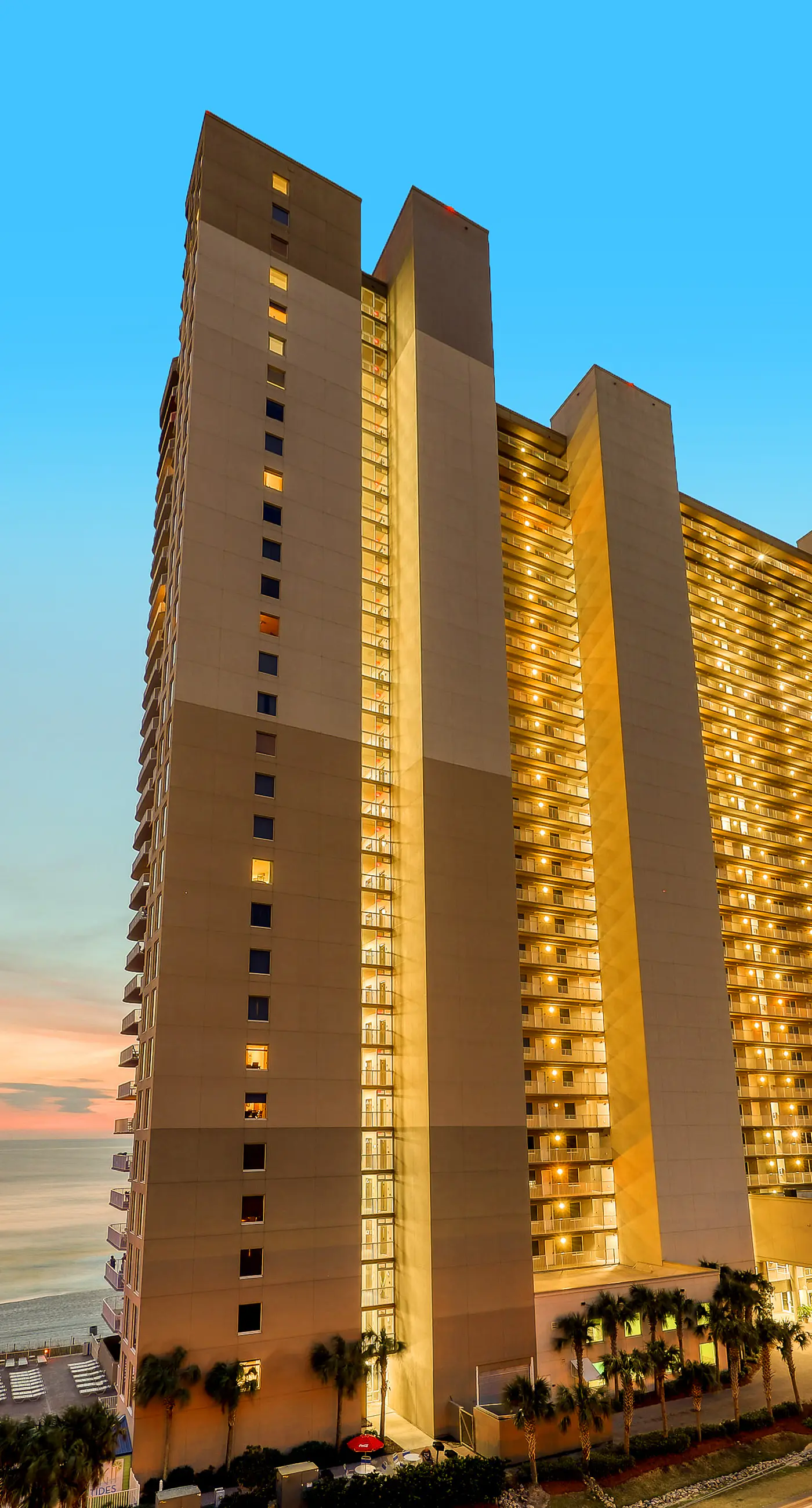 Beachfront condo with amazing views, shared pools, and beach access