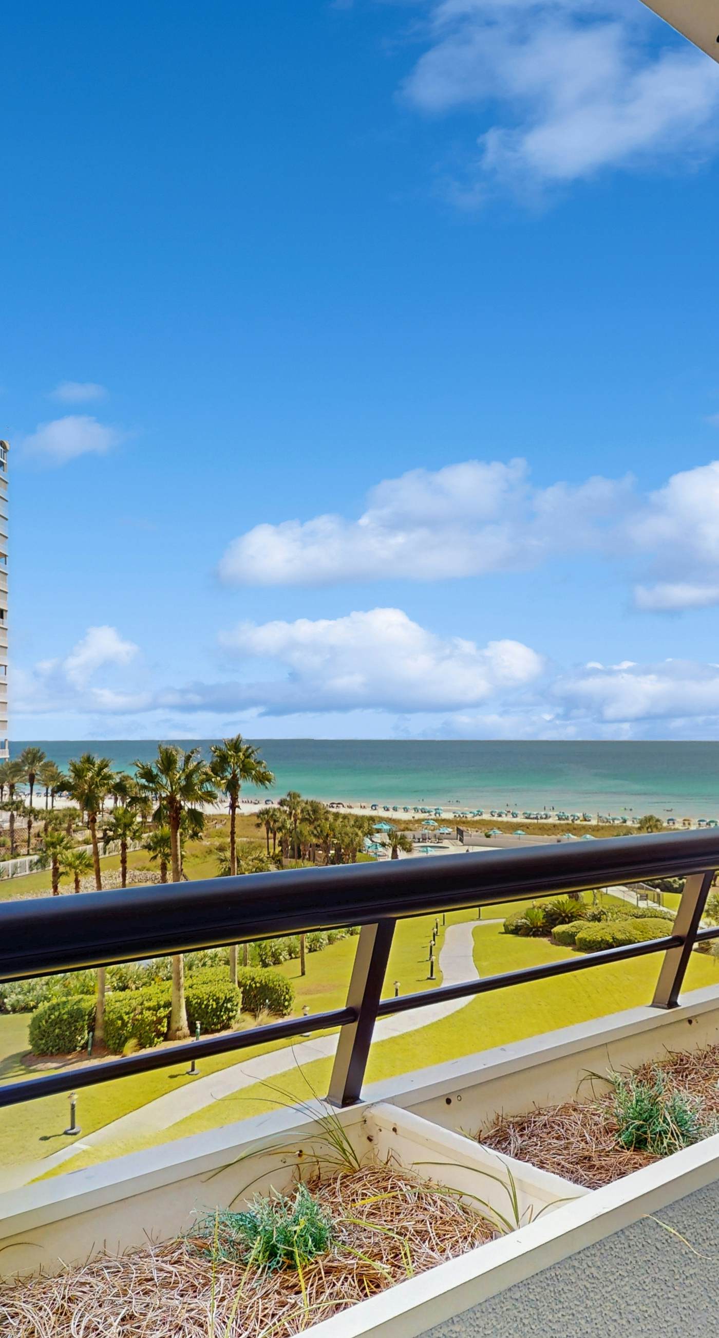 Beautiful beachfront condo with shared pool and playground
