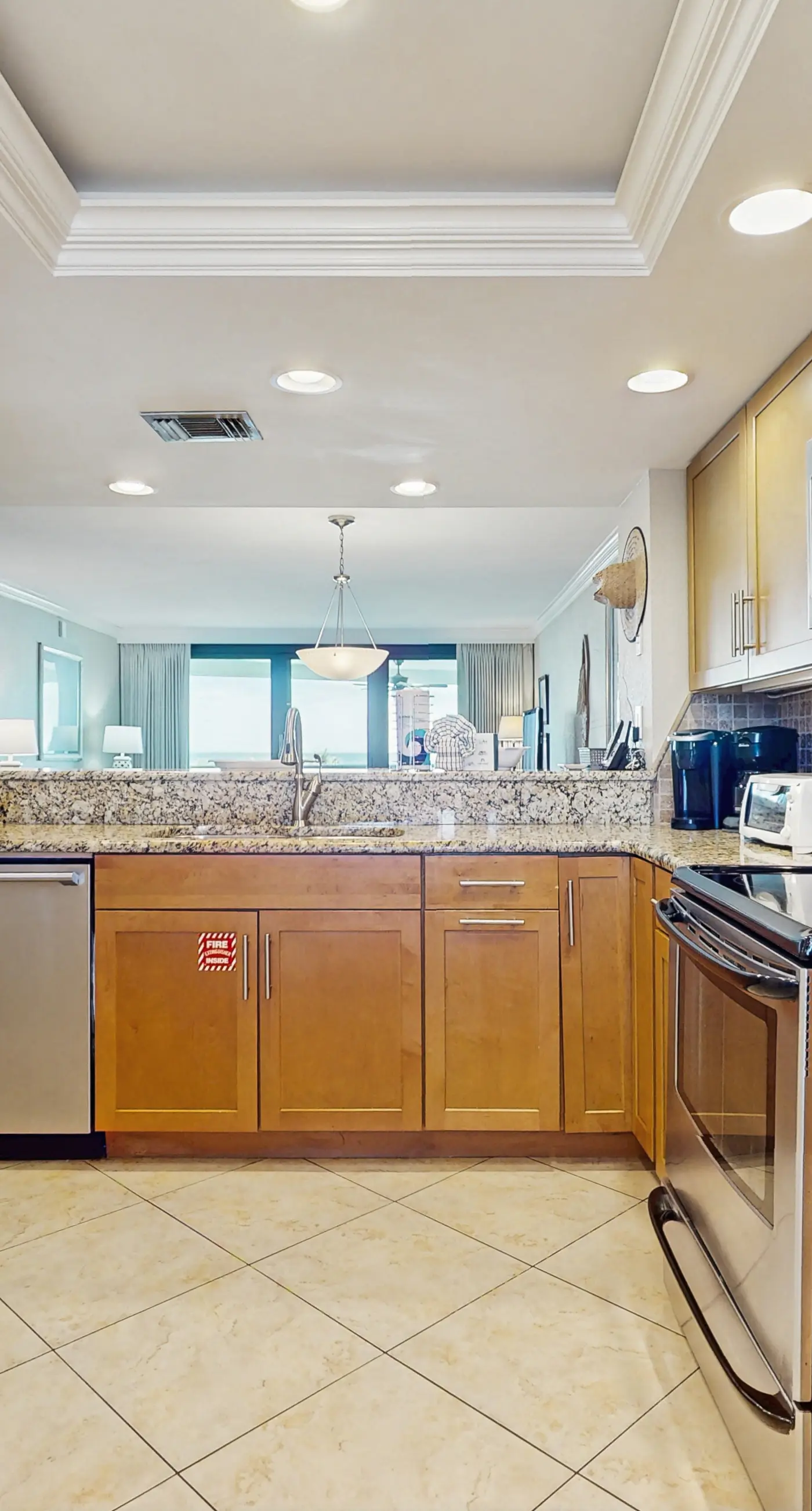 Beautiful beachfront condo with shared pool and playground