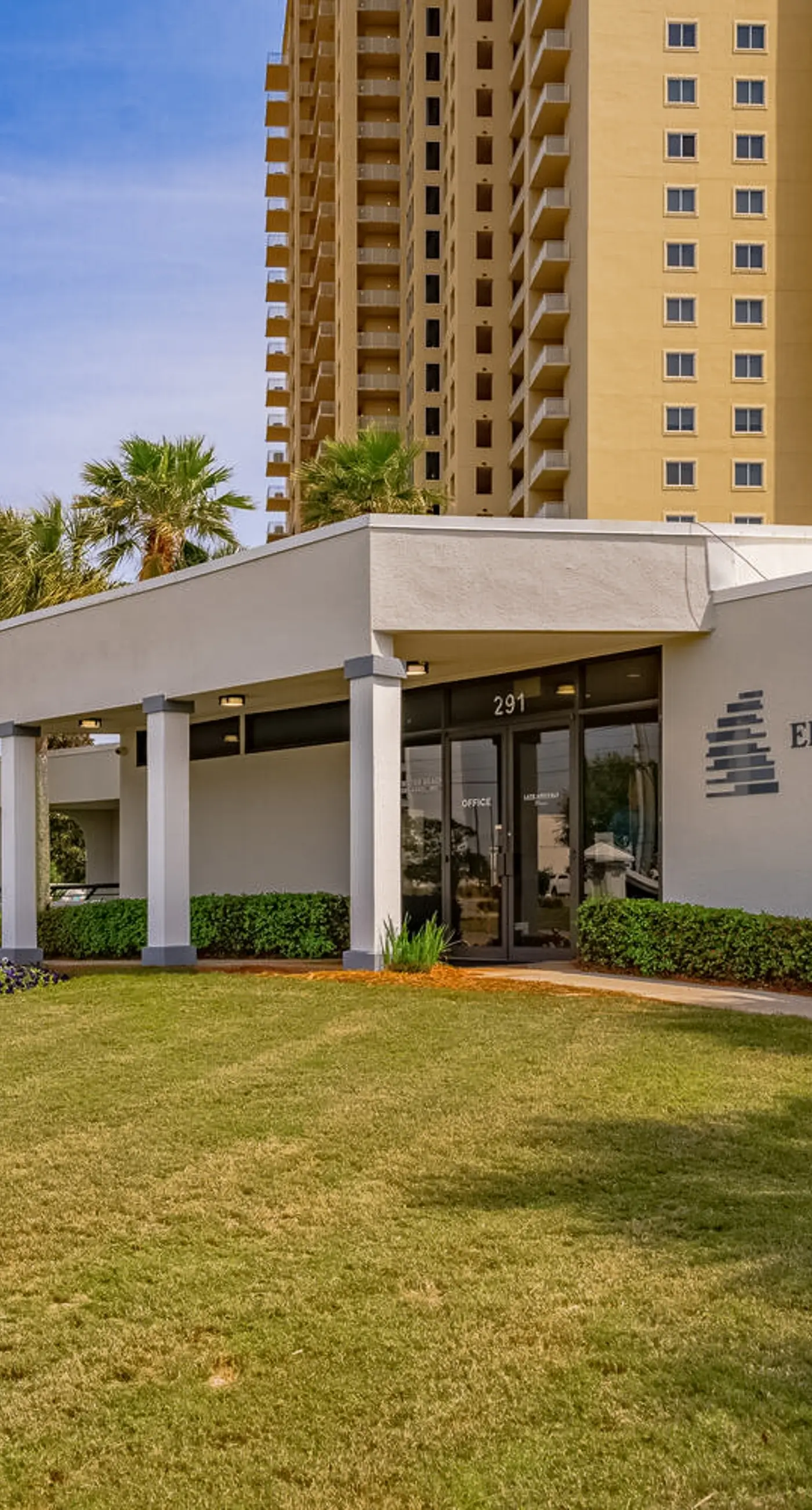 Beautiful beachfront condo with shared pool and playground