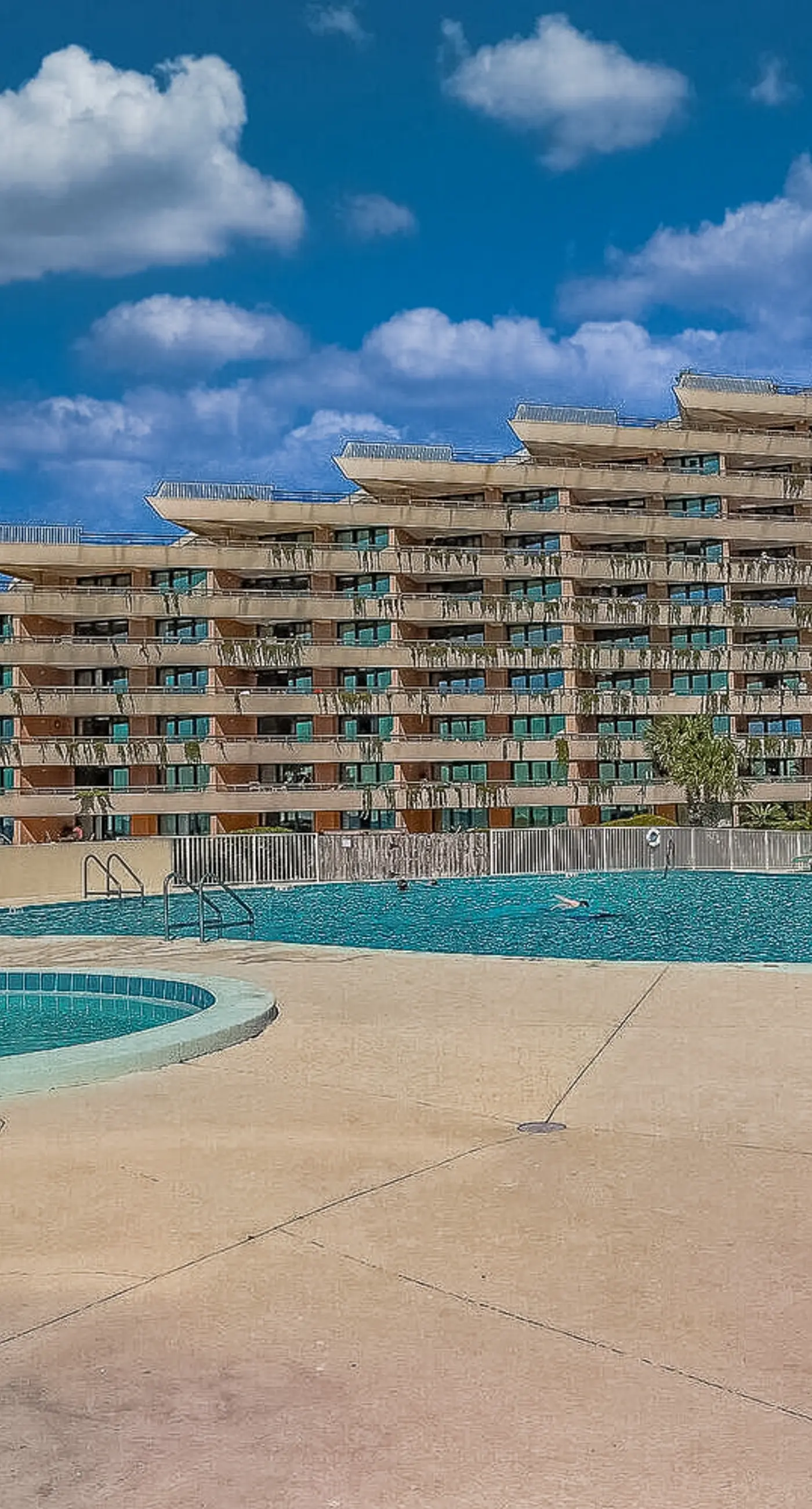 Beautiful beachfront condo with shared pool and playground