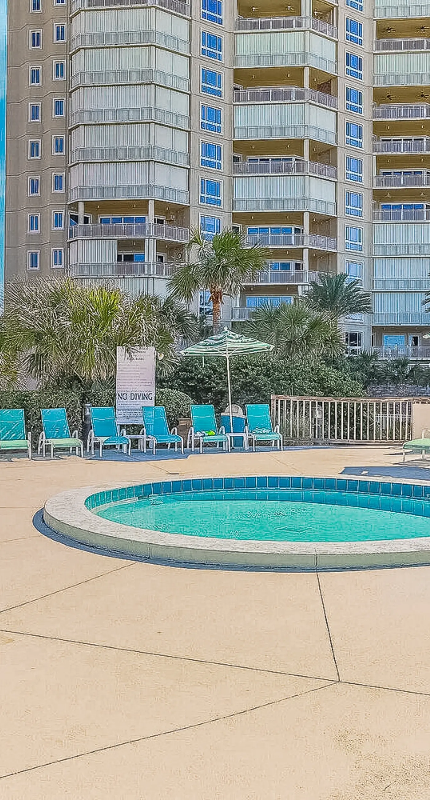 Beautiful beachfront condo with shared pool and playground