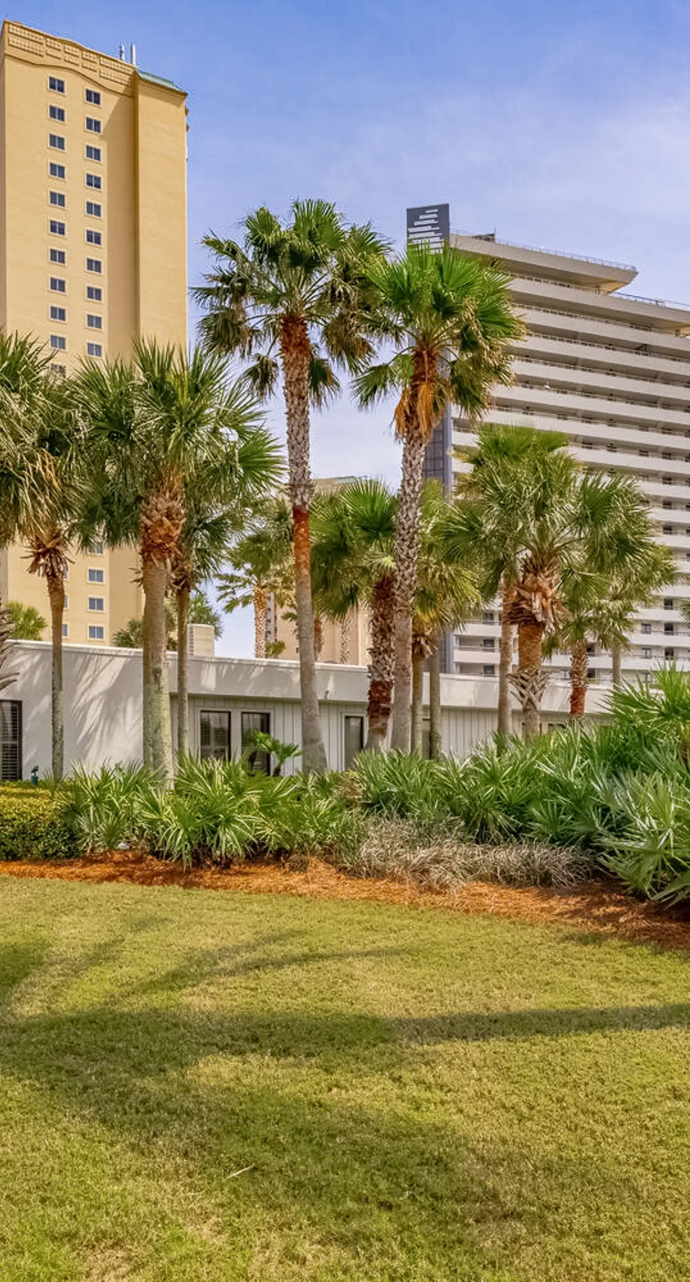 Beautiful beachfront condo with shared pool and playground