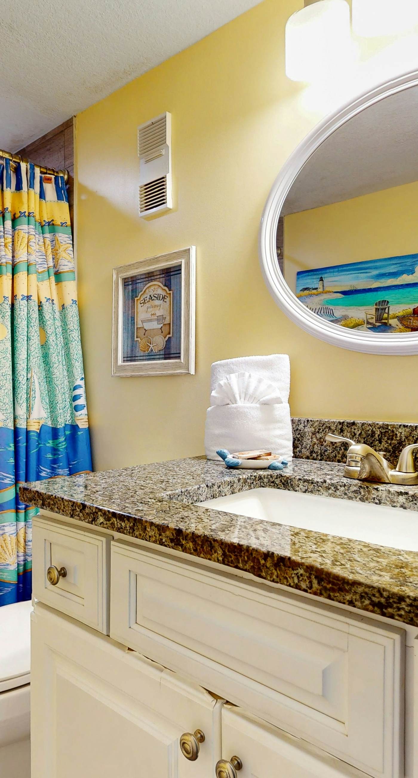 8th floor condo with Gulf views, balcony, pools, hot tubs, central AC, and WiFi