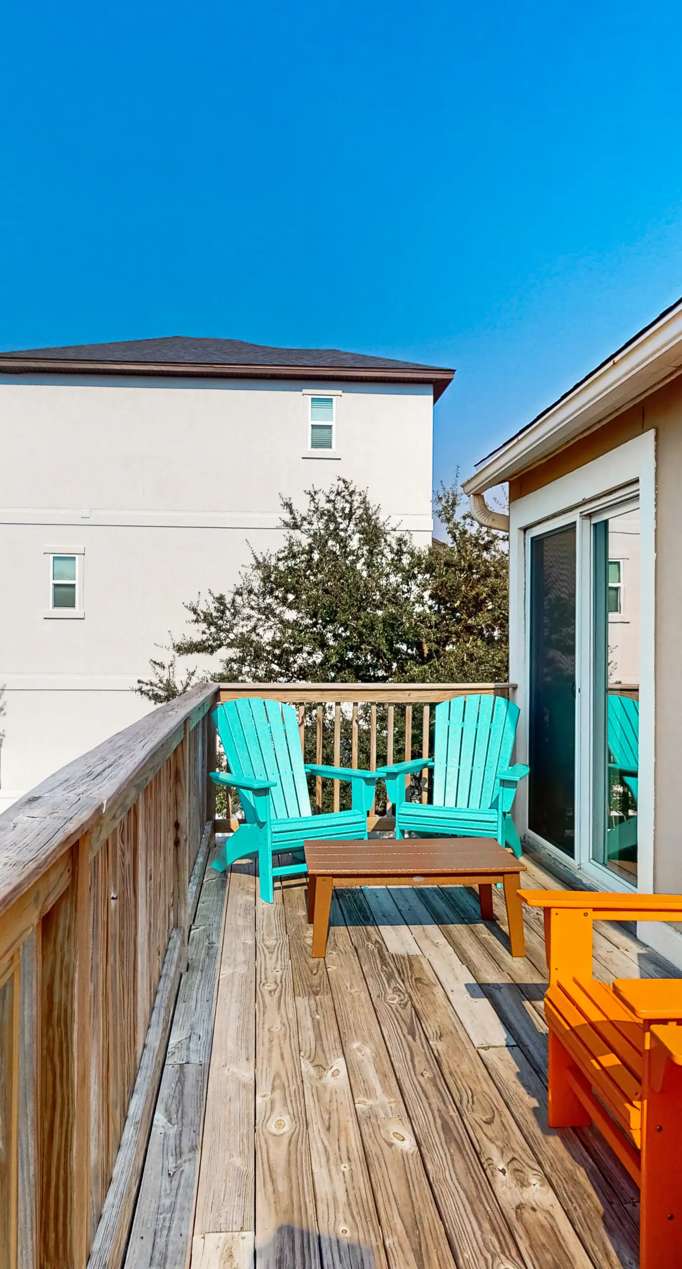 Condo with beach access, resort pools & relaxing balcony