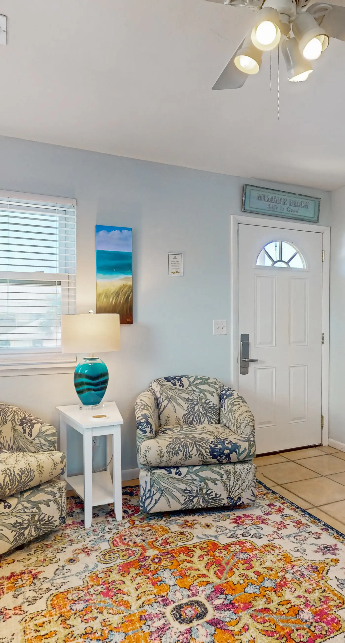 Condo with beach access, resort pools & relaxing balcony