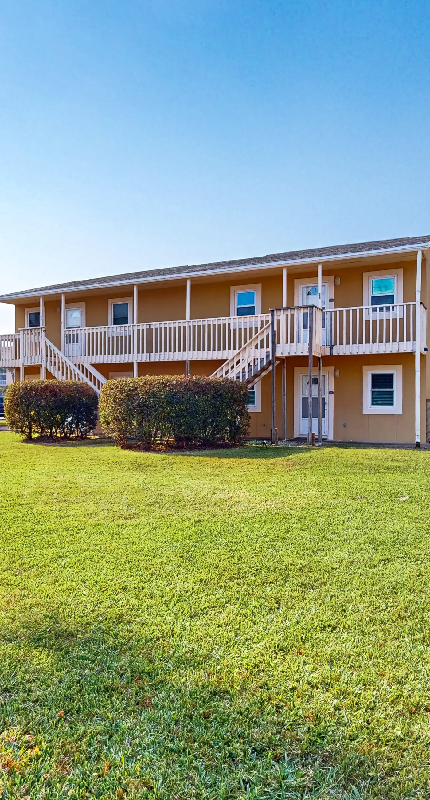 Condo with beach access, resort pools & relaxing balcony