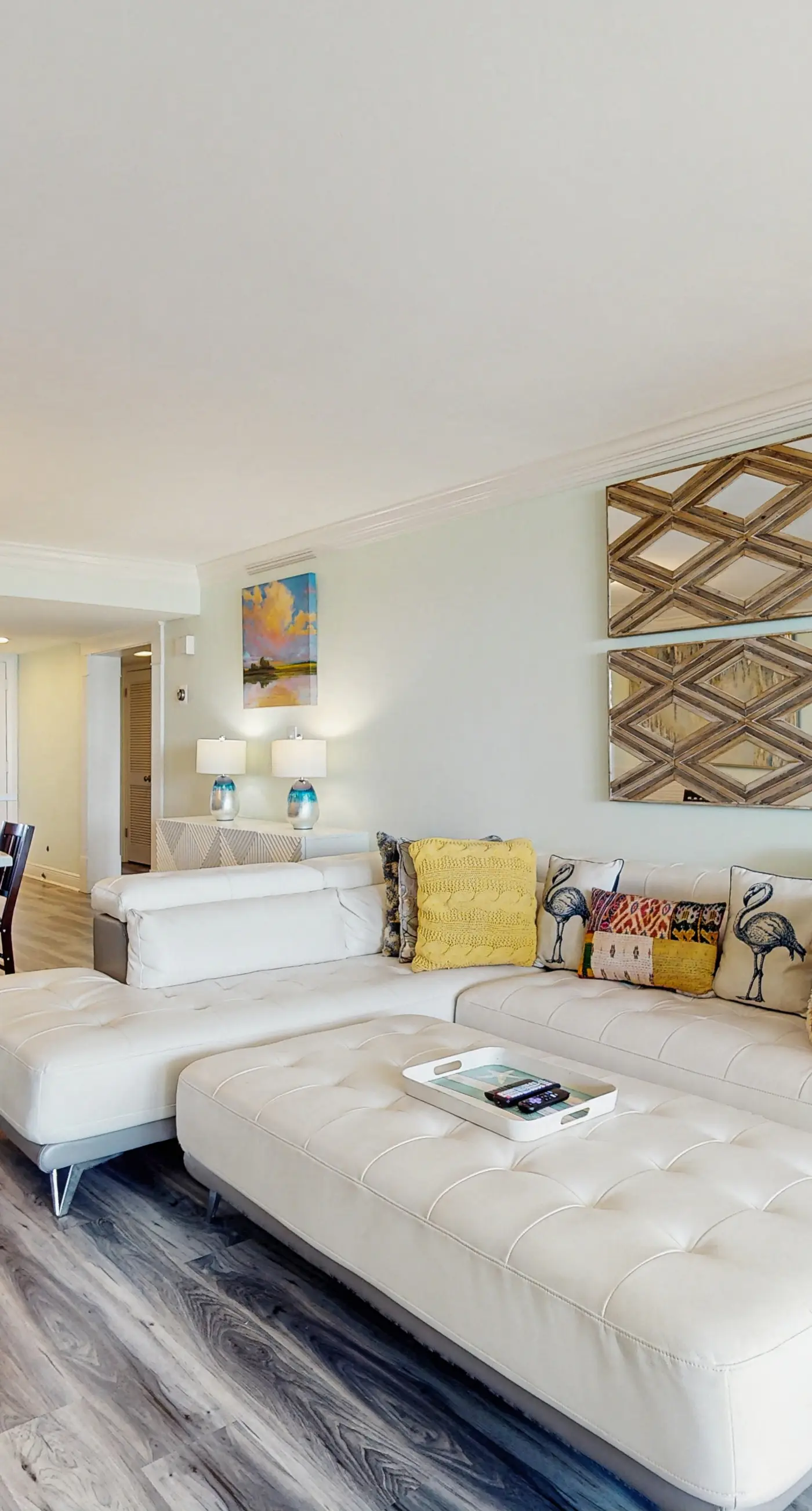 Gorgeous beachview condo with shared pool & beach access