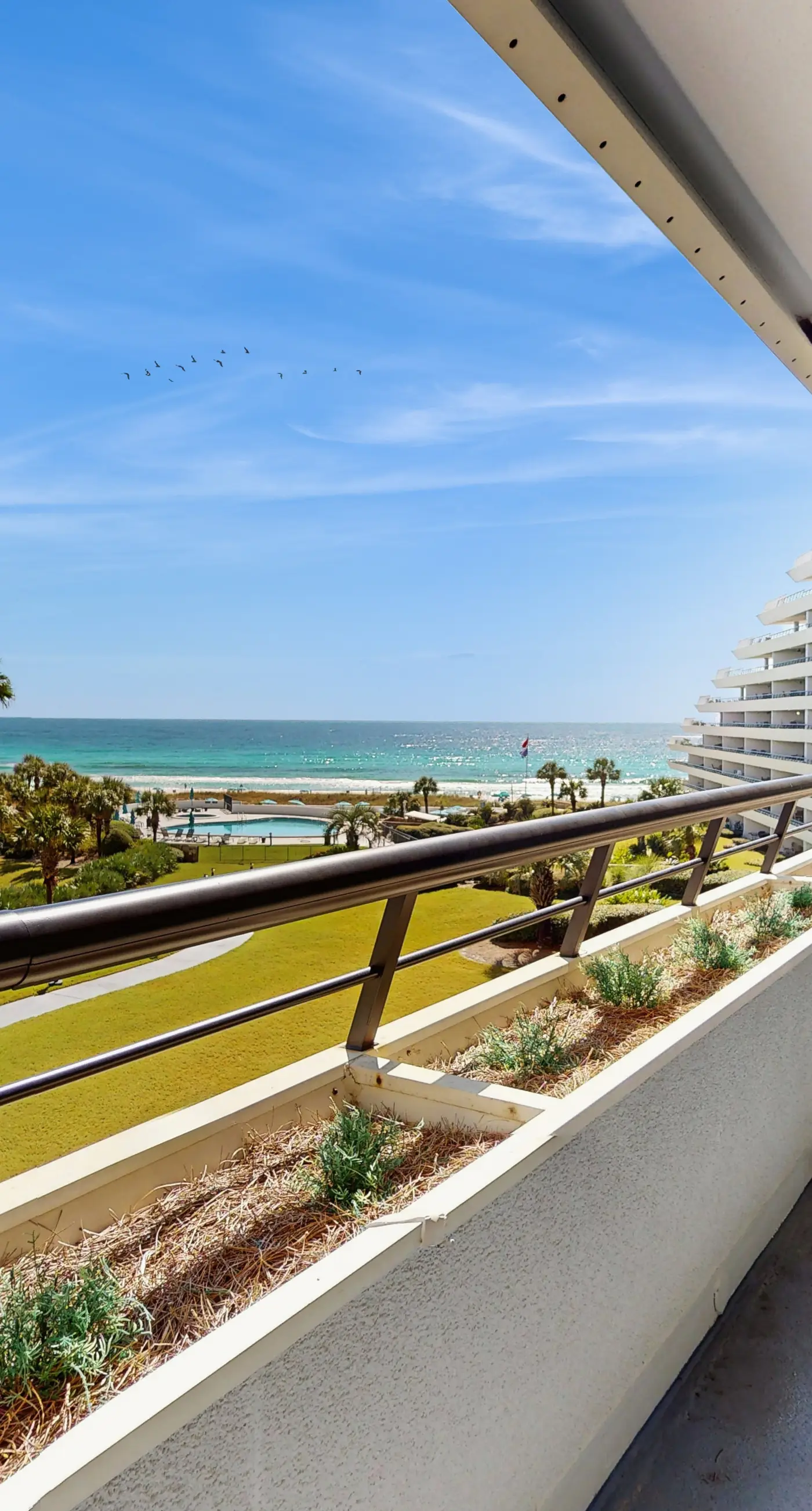 Gorgeous beachview condo with shared pool & beach access