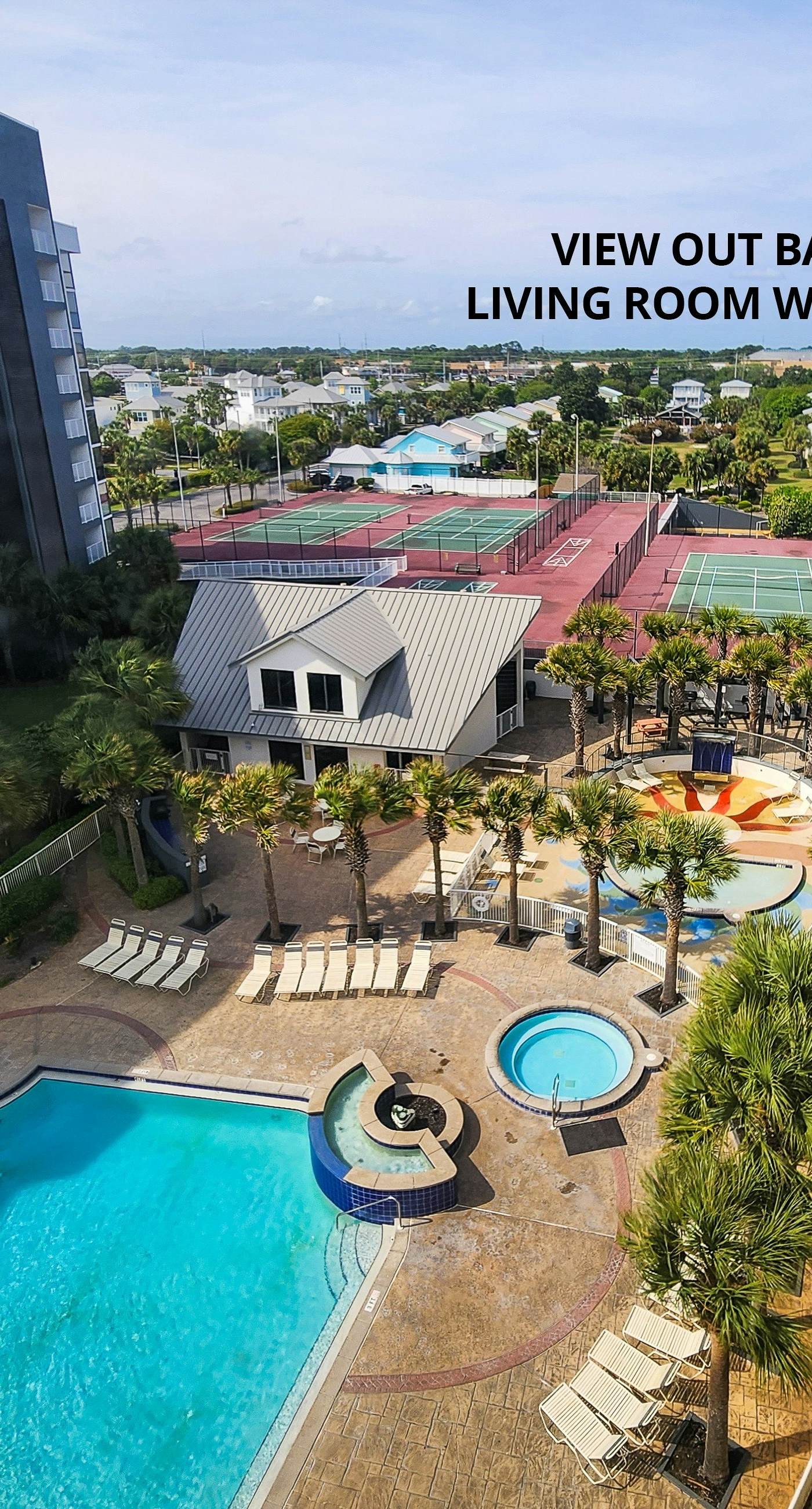 Gulf-front condo w/ pool, hot tub & included beach service