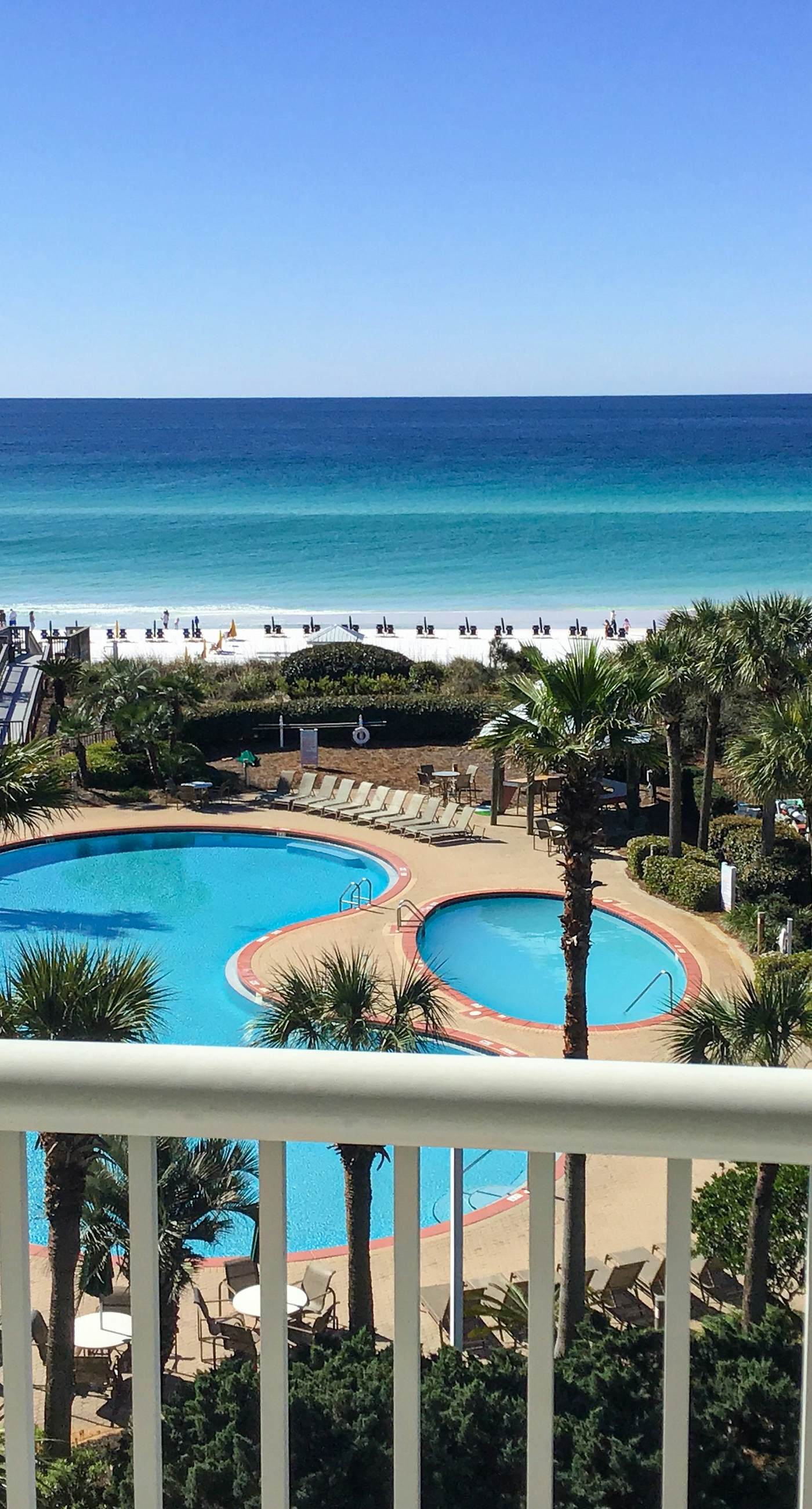 4th Floor Condo with Gulf View Fitness Center, Pools, Beach Access