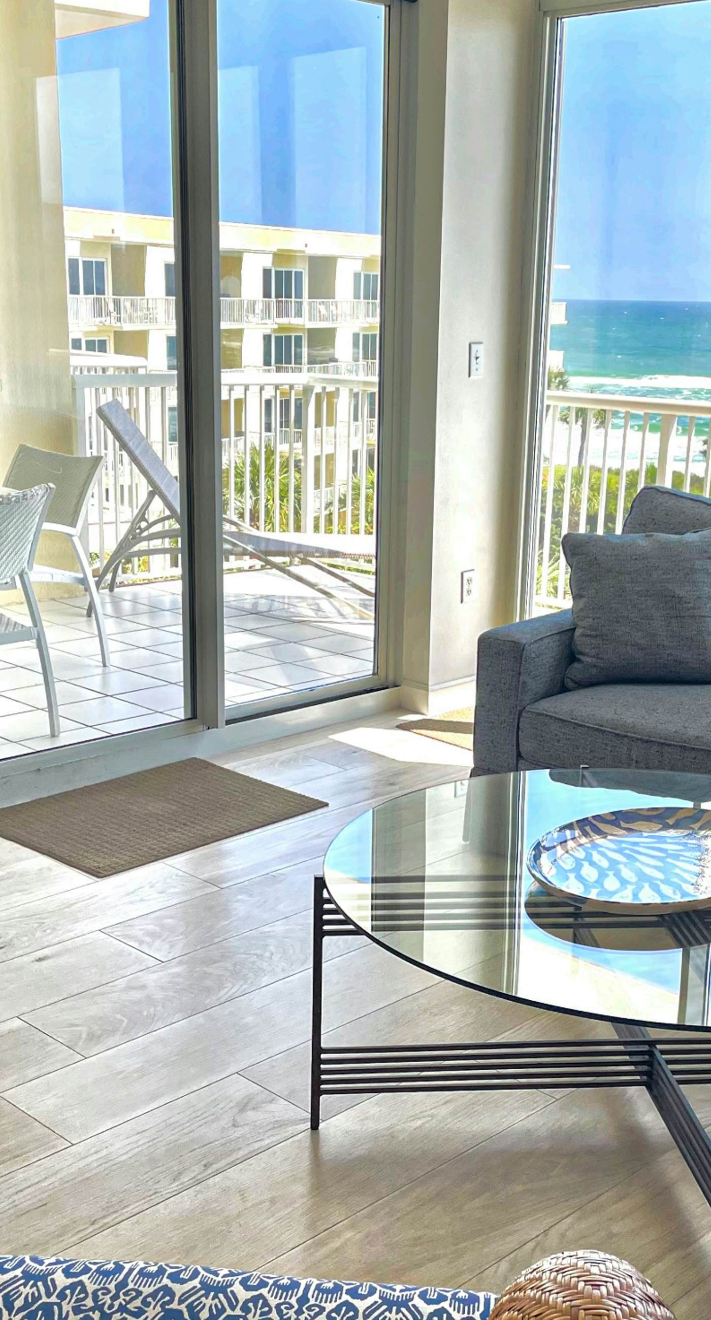 4th Floor Condo with Gulf View Fitness Center, Pools, Beach Access