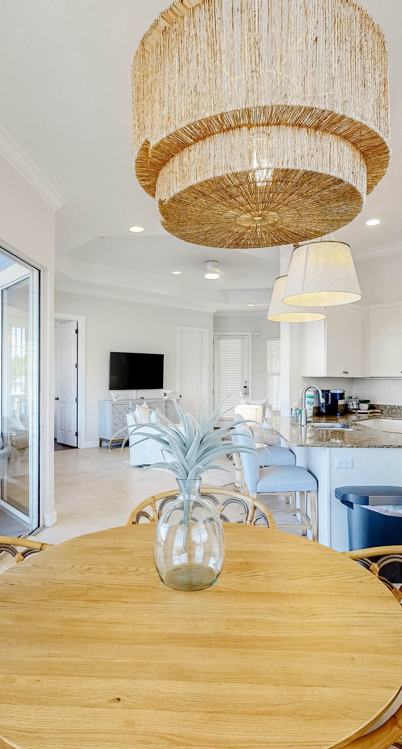 Lakefront condo with water-view balcony, private golf cart, resort pool & amenities