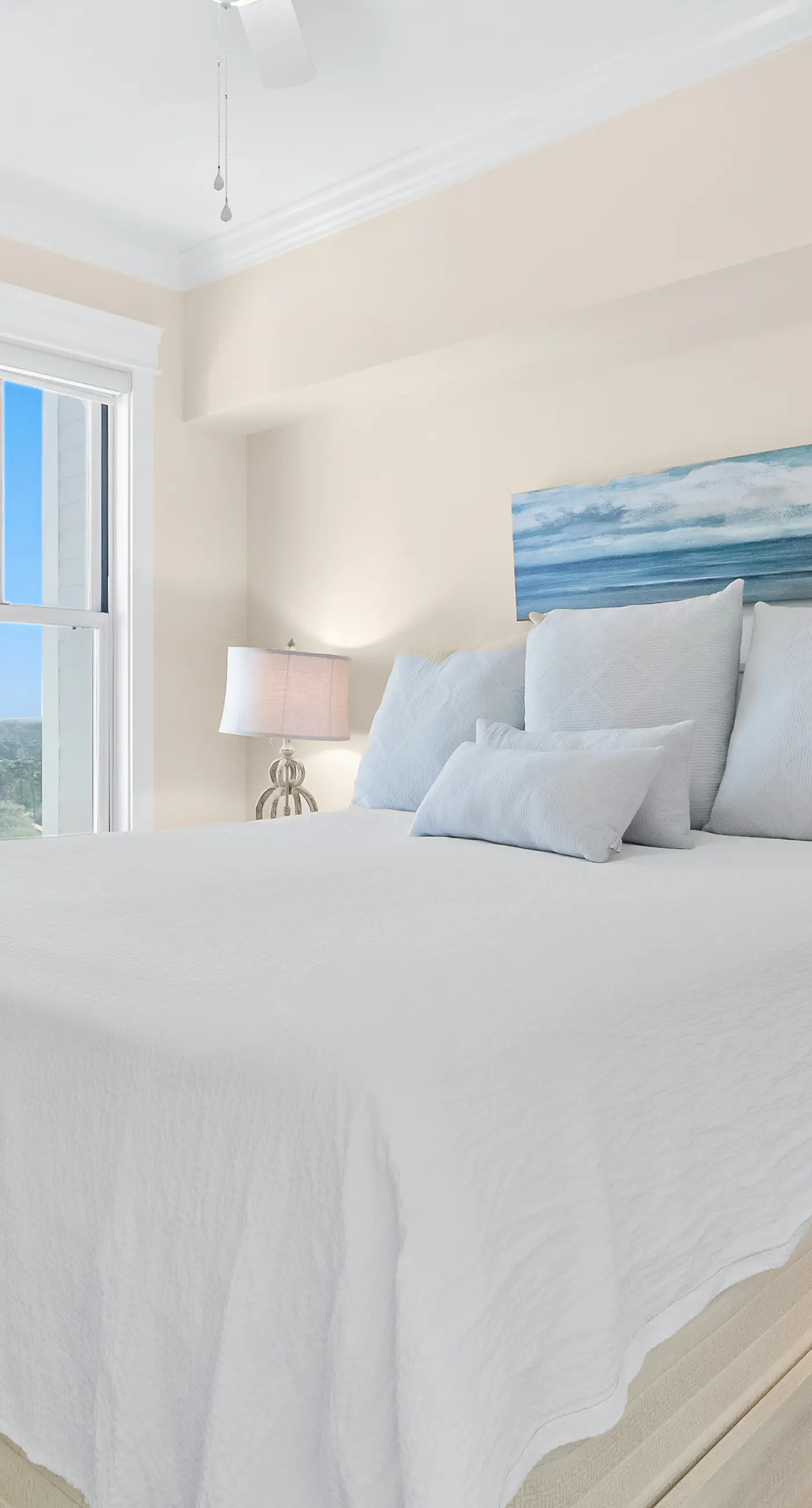 Chic eighth-floor condo with pool, hot tub, sauna & private W/D