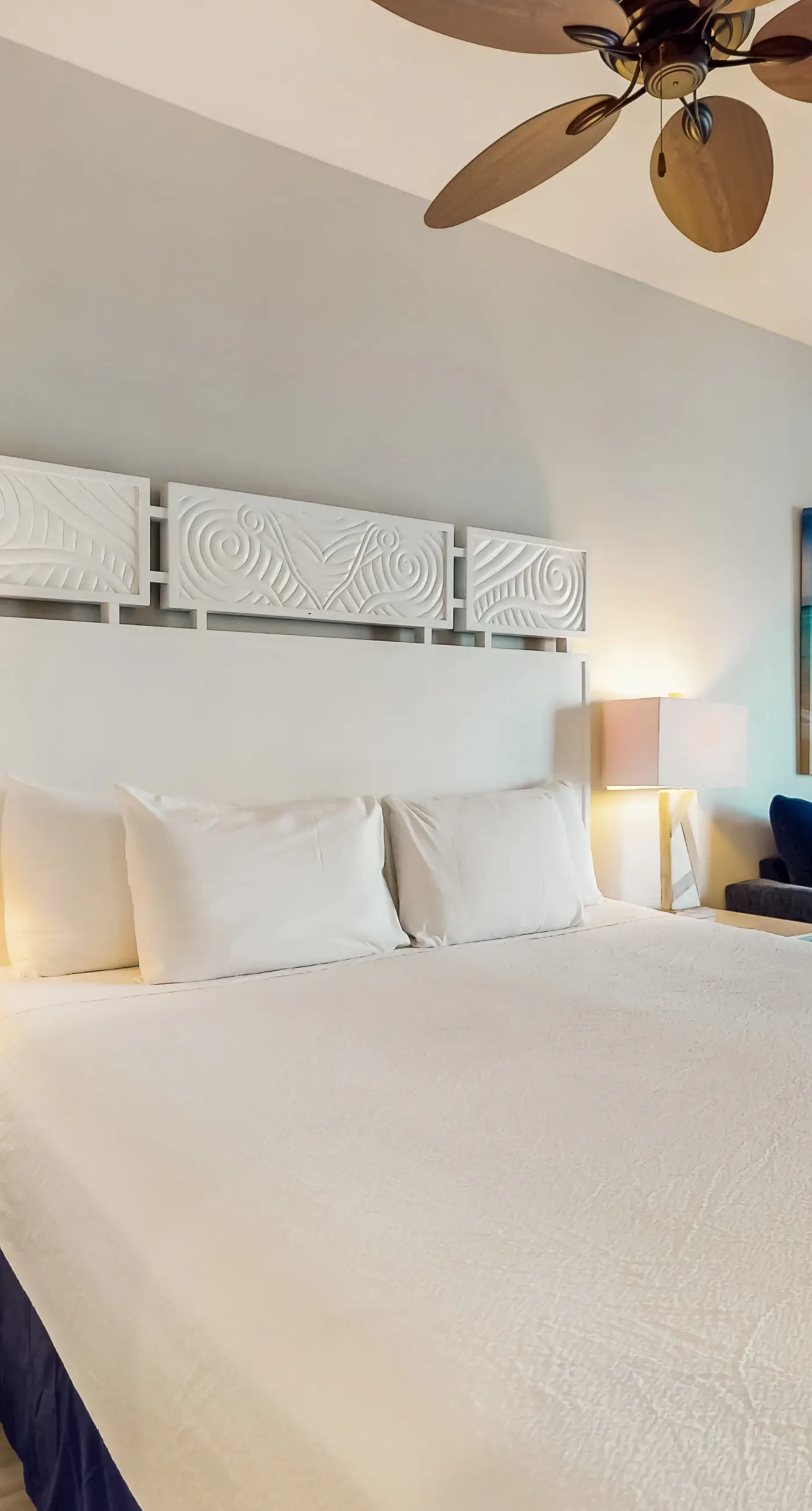 Gulf view getaway with an outdoor pool, hot tub, central AC