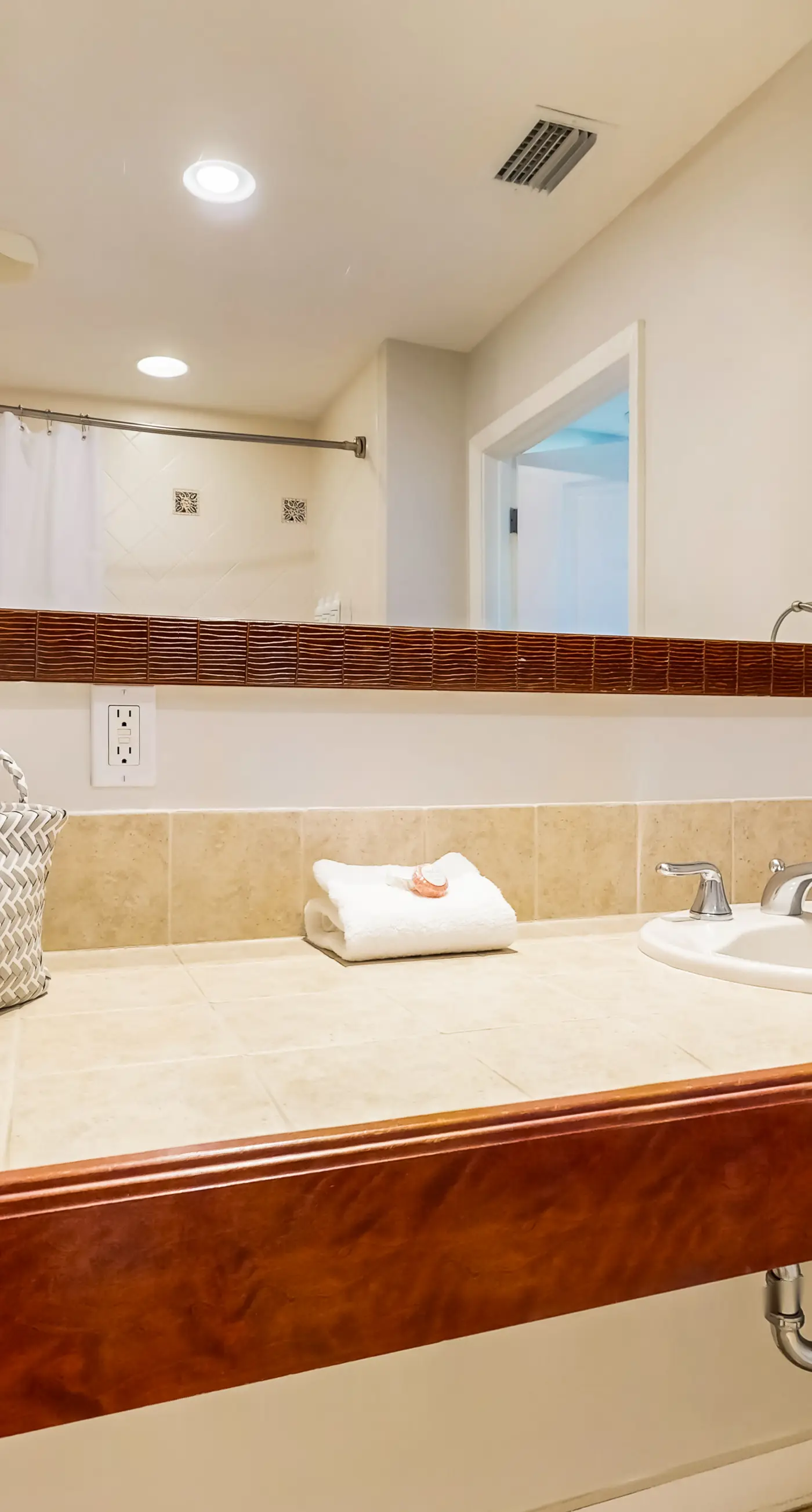 Gulf view getaway with an outdoor pool, hot tub, central AC