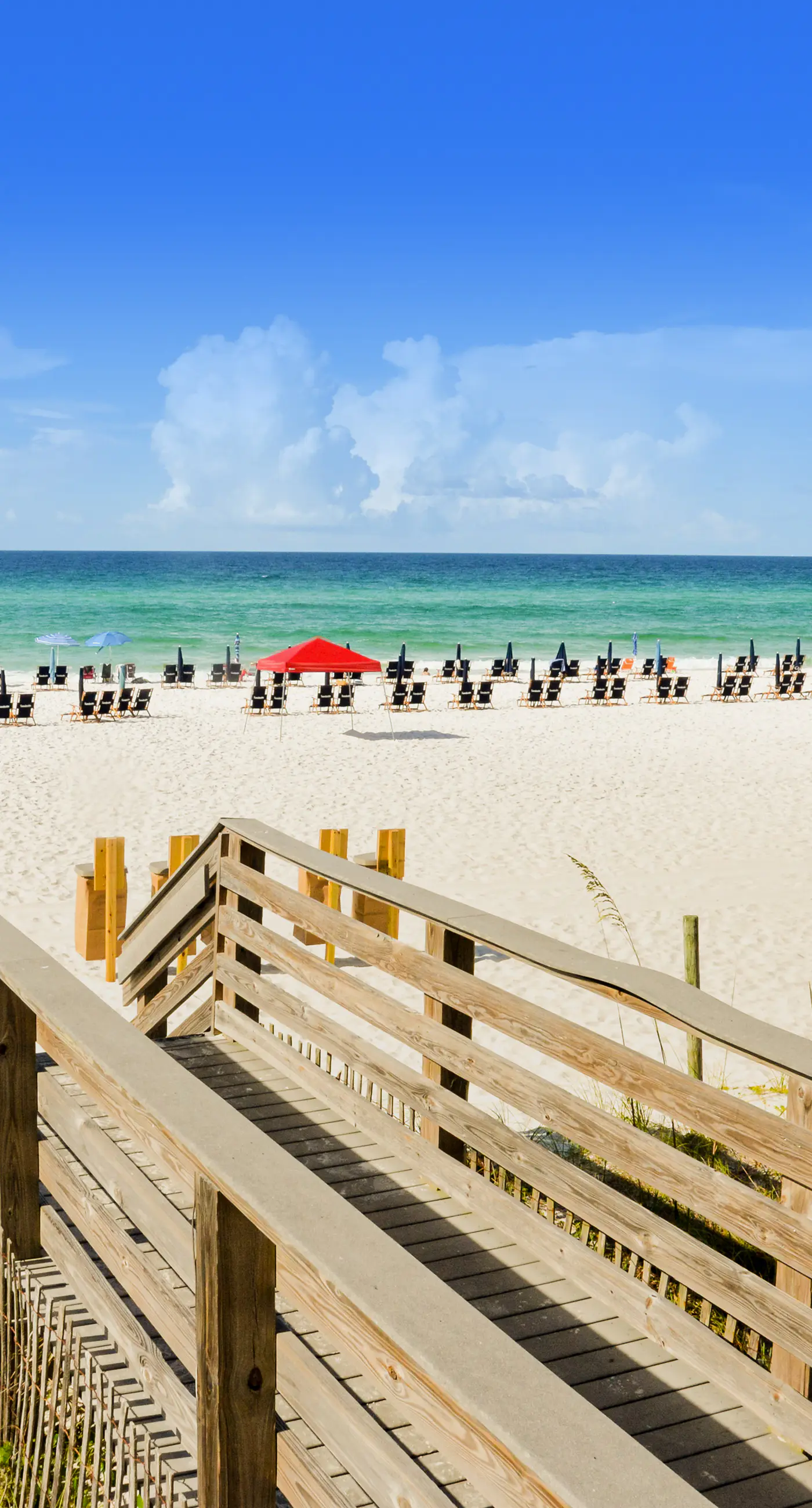 Gulf view getaway with an outdoor pool, hot tub, central AC