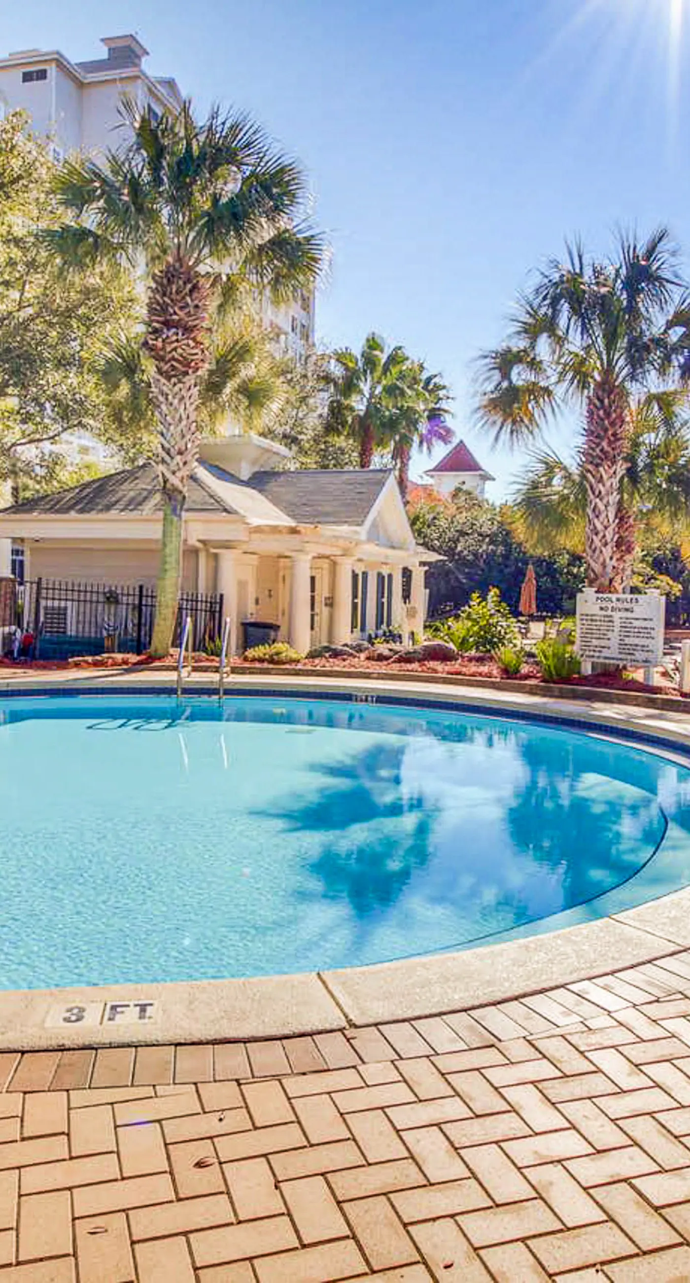 Modern comfort at the Grand with on-site pool, hot tub & fitness center