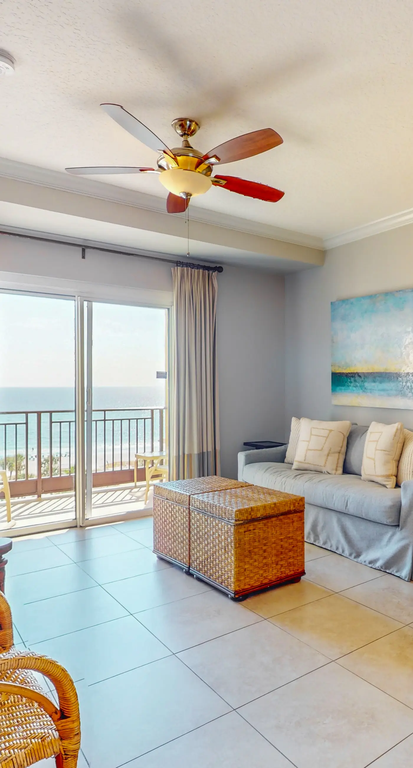 Gulf-front home in Miramar Beach w/ gorgeous decor, shared pool/hot tub