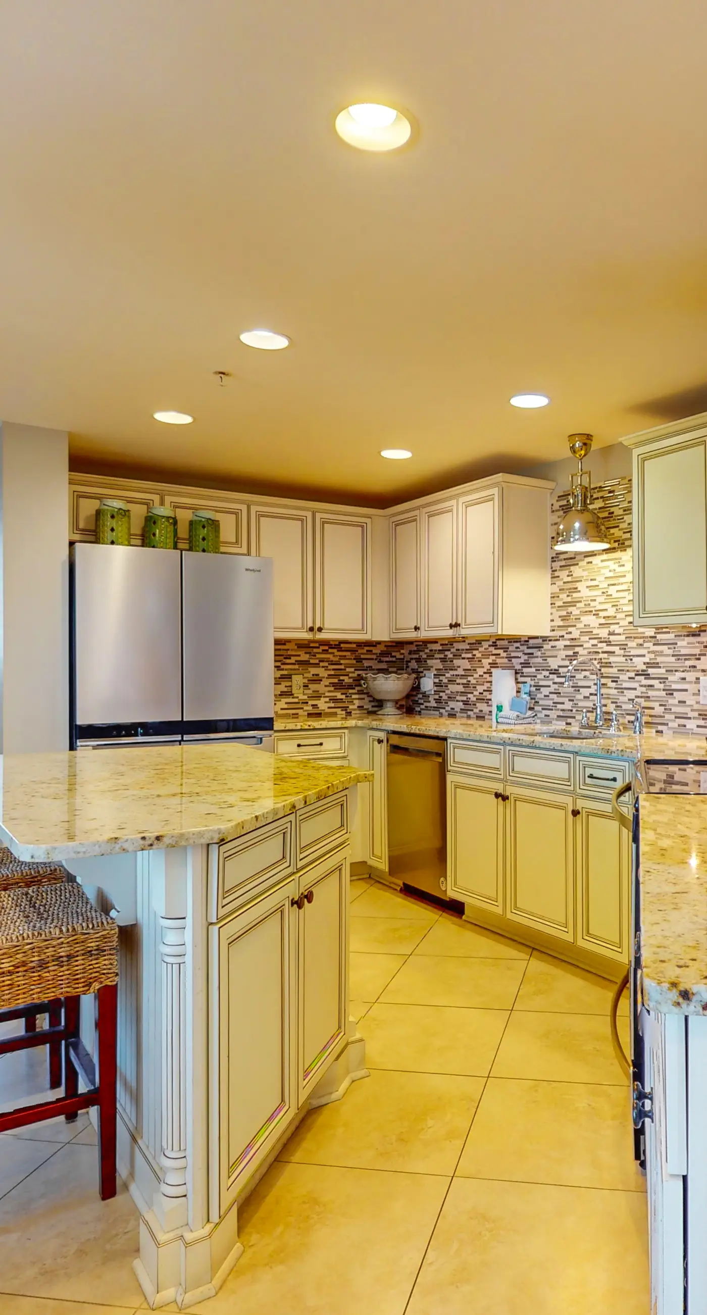 Gulf-front home in Miramar Beach w/ gorgeous decor, shared pool/hot tub