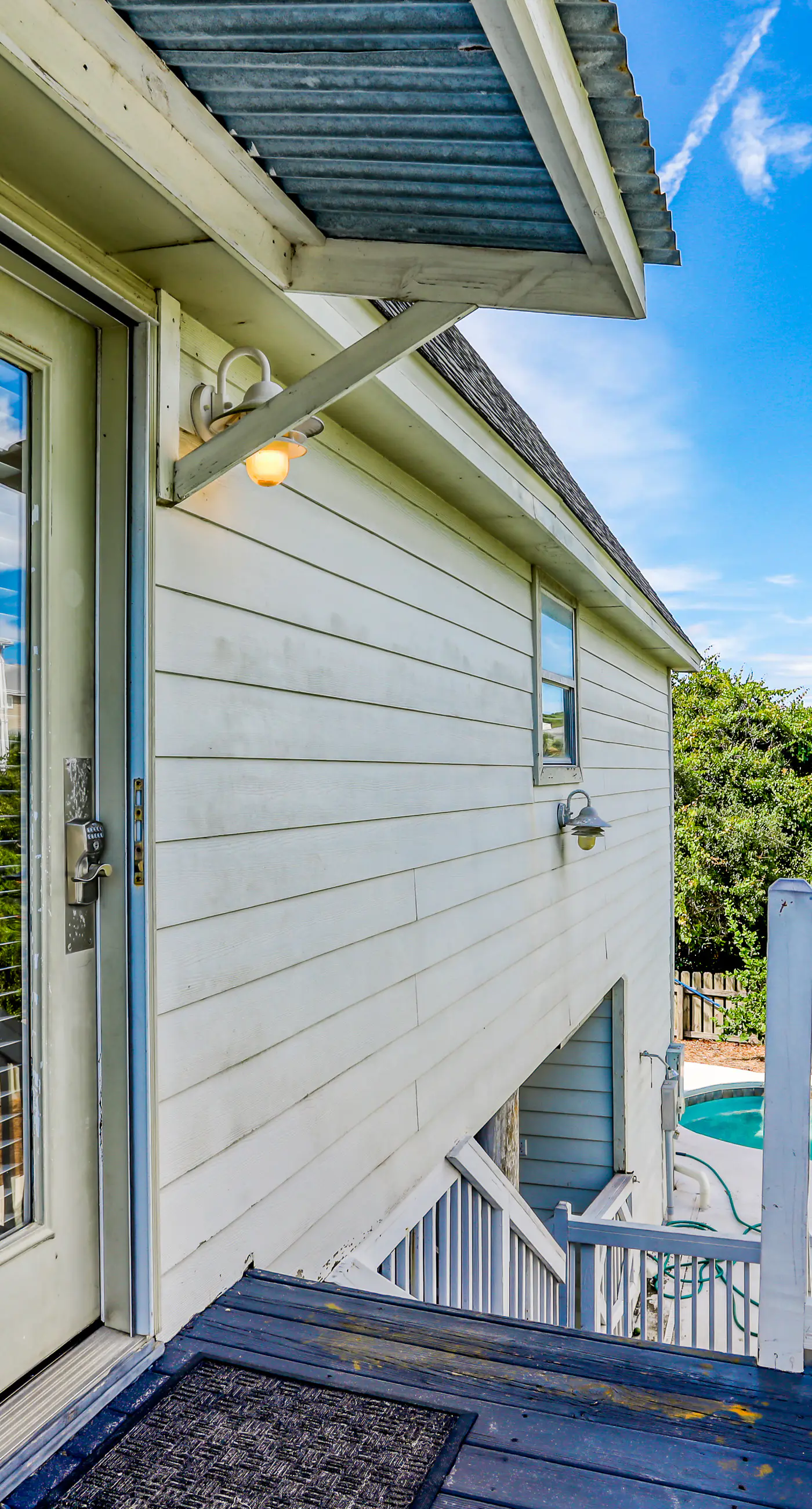 Dog-friendly, Gulf-view home with pool, decks, WiFi, & WD - walk to beach