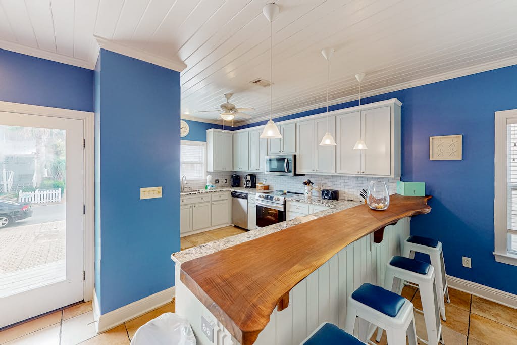Inviting coastal property with spacious design and effortless beach access