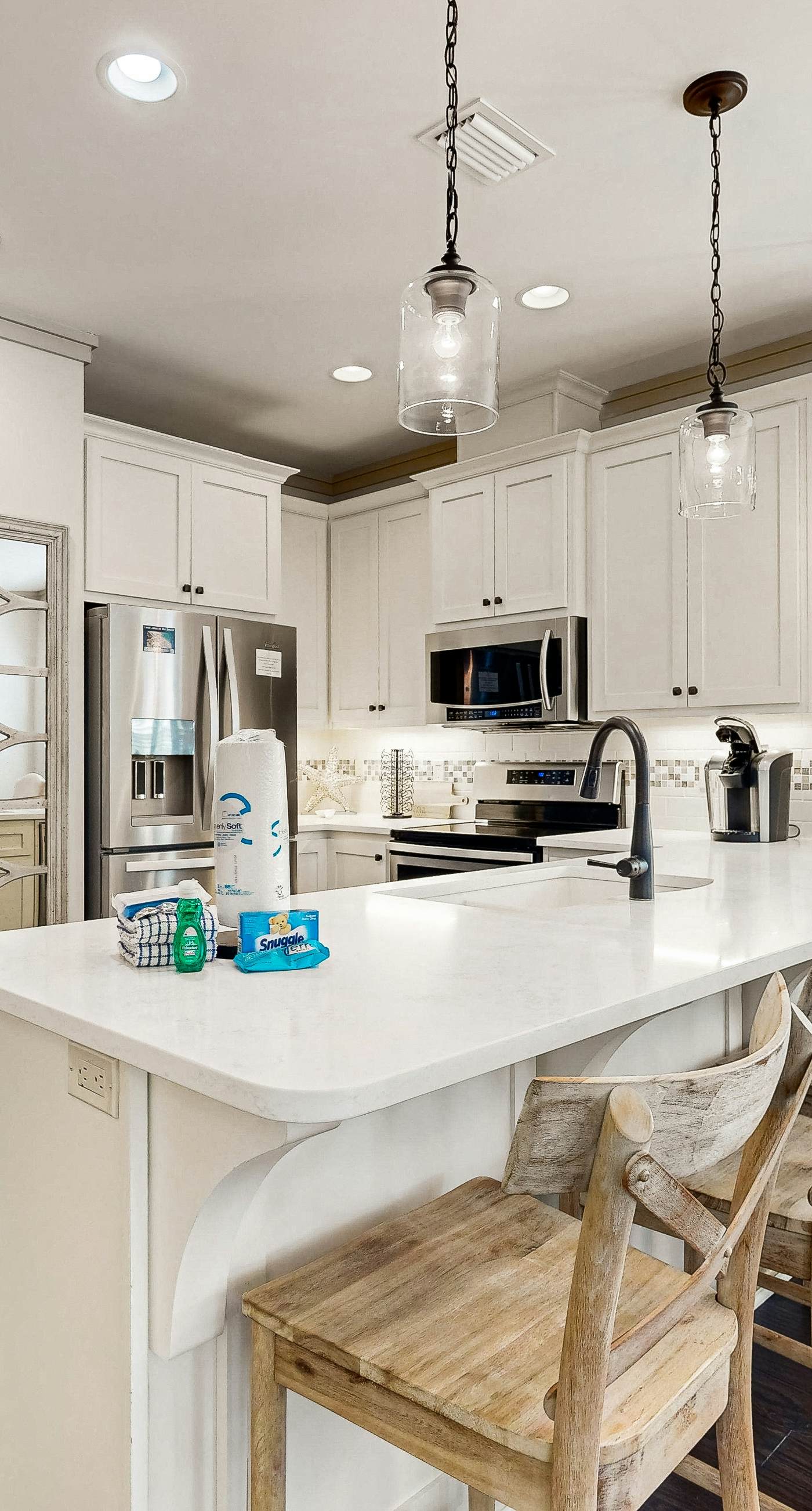 Gorgeous coastal home with pool, bikes, & large balcony - near beaches & parks