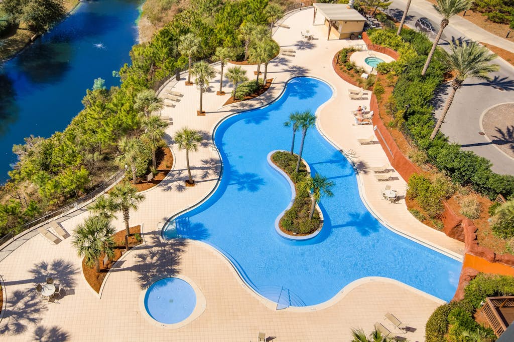 Gorgeous coastal condo with shared pool and private balcony