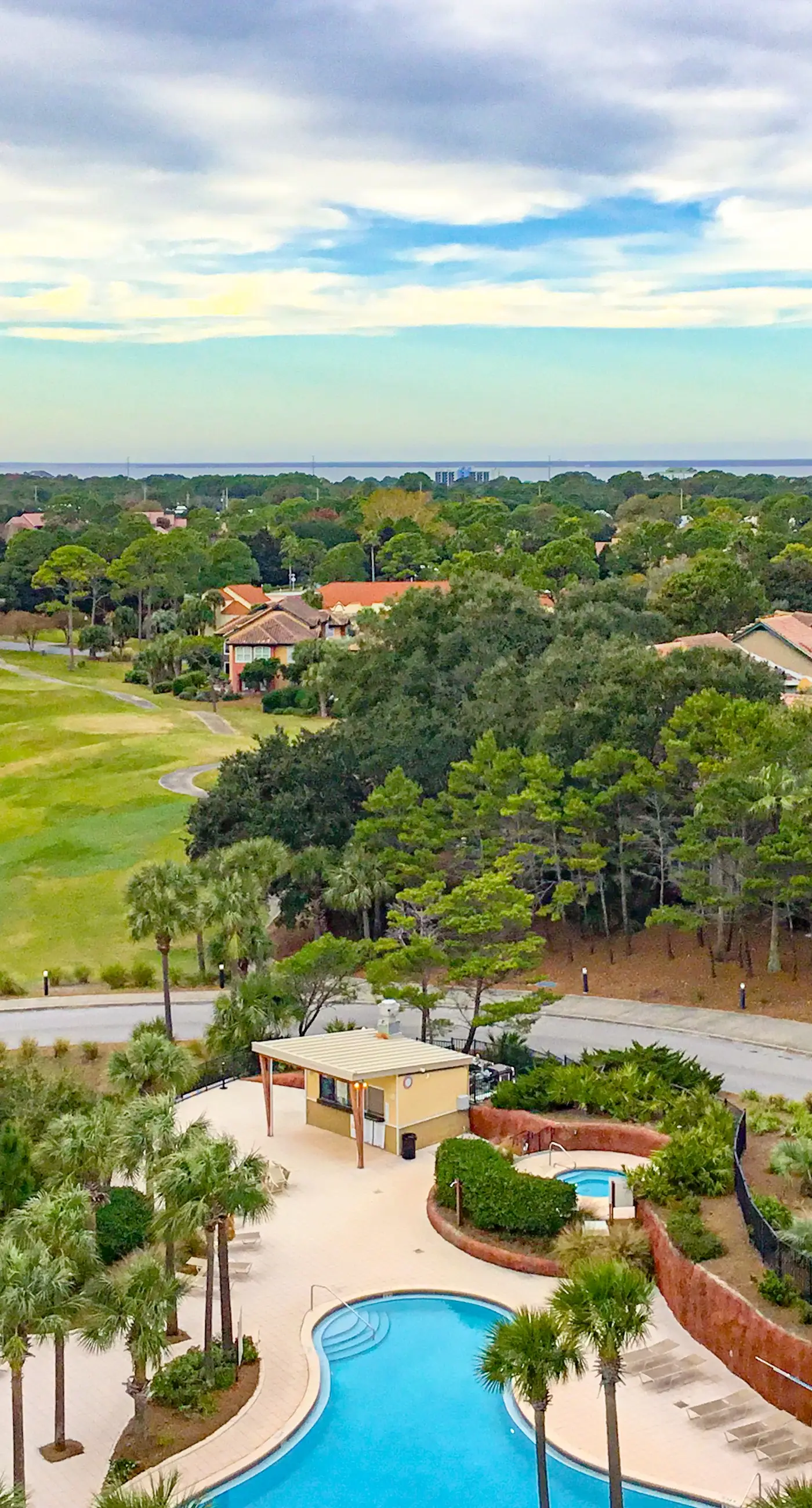 Gorgeous coastal condo with shared pool and private balcony