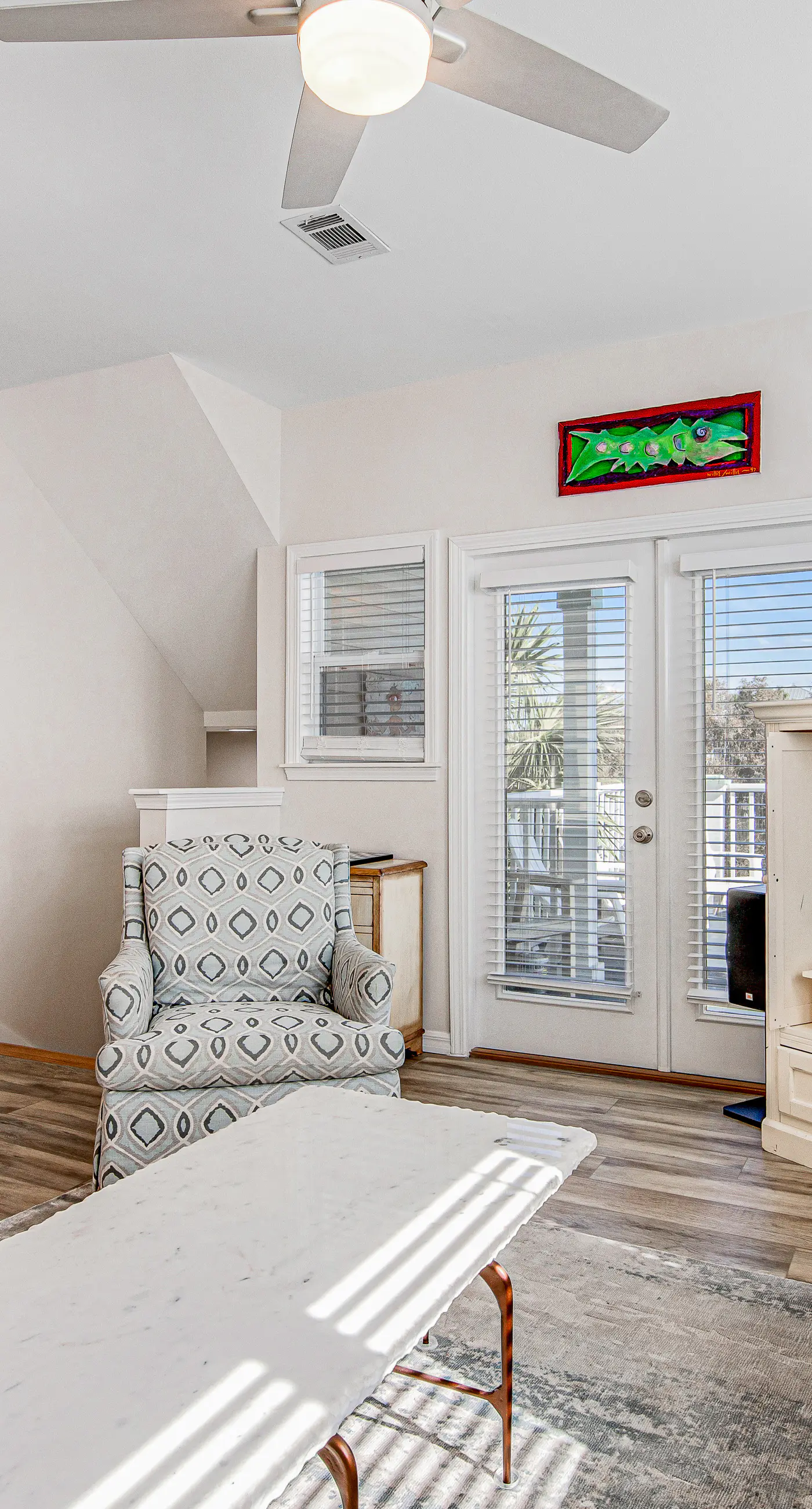 Charming getaway with lovely porches & shared pool - walk to the beach