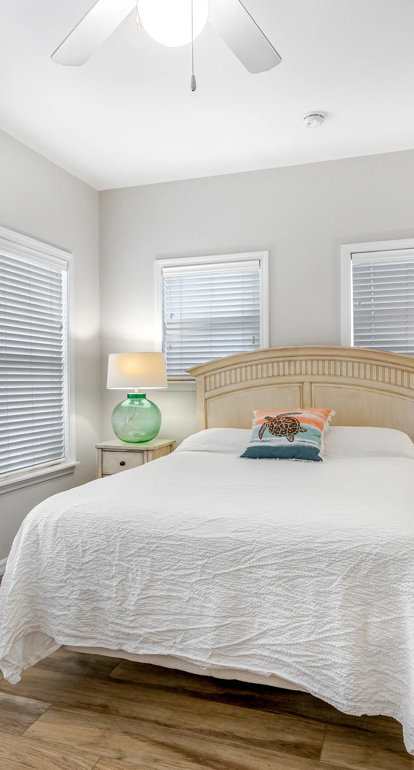 Charming getaway with lovely porches & shared pool - walk to the beach