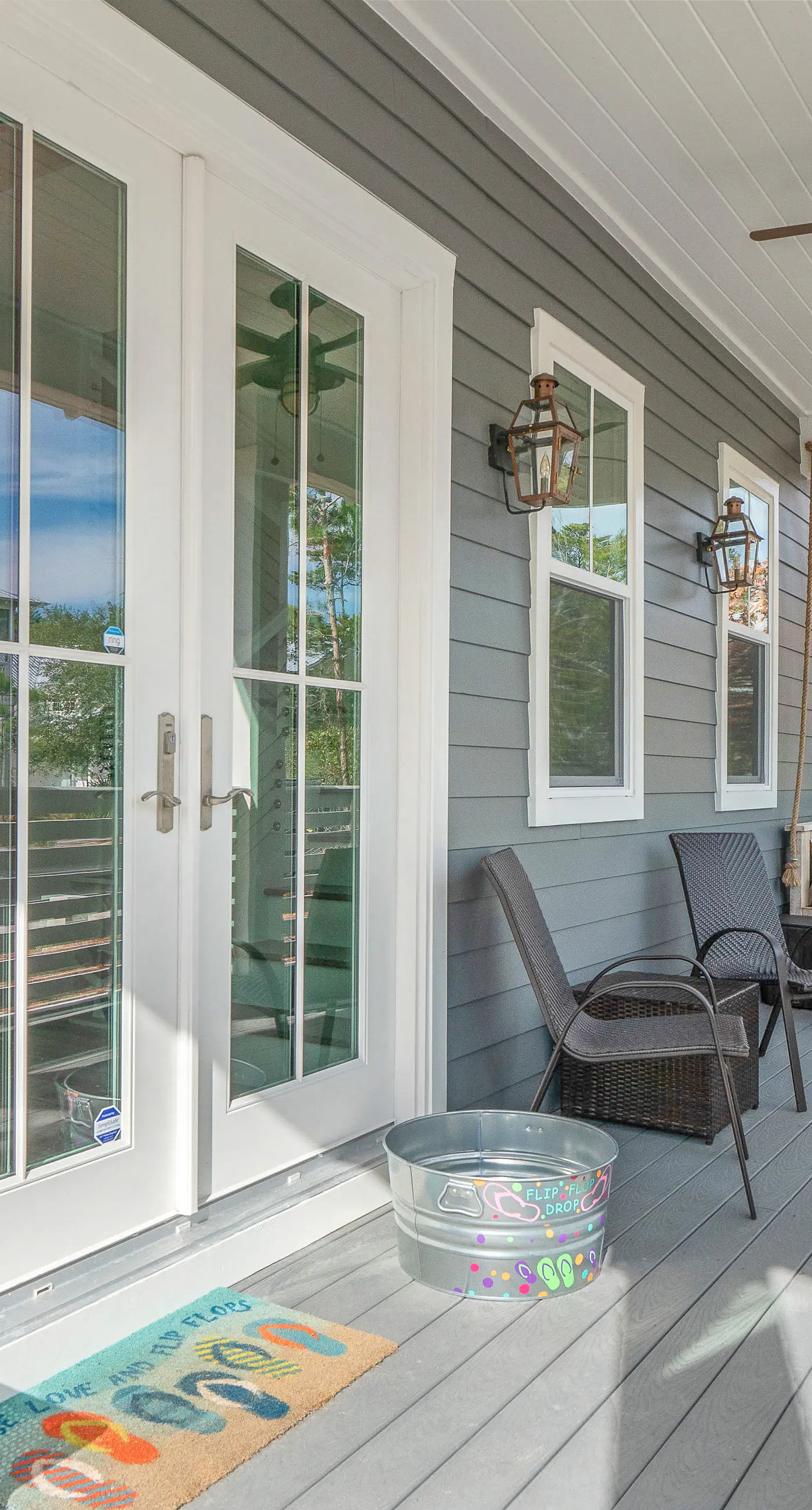 Delightful Coastal Home with WiFi, Furnished Porch, & Shared Pool-Dog Friendly