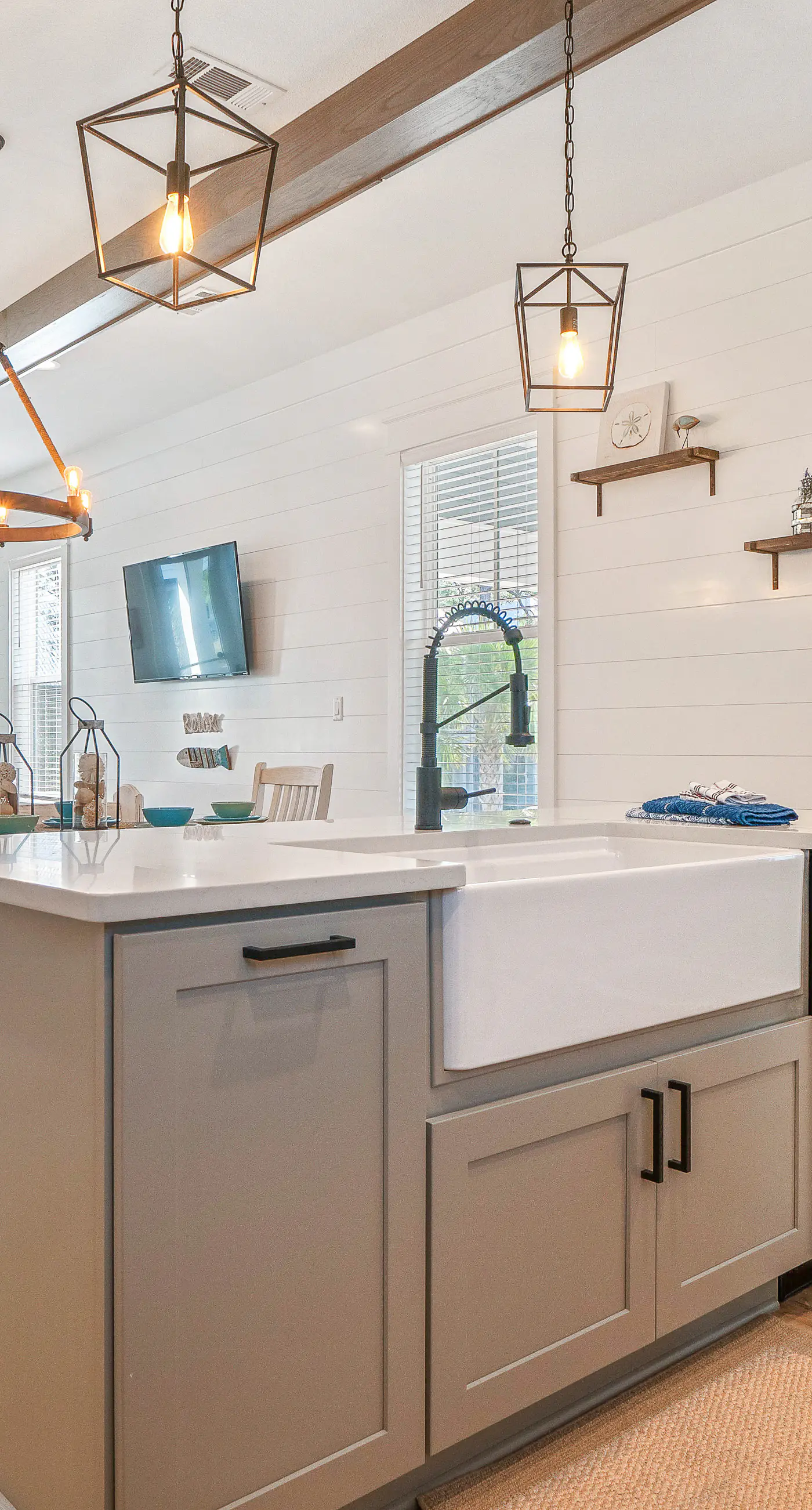 Delightful Coastal Home with WiFi, Furnished Porch, & Shared Pool-Dog Friendly