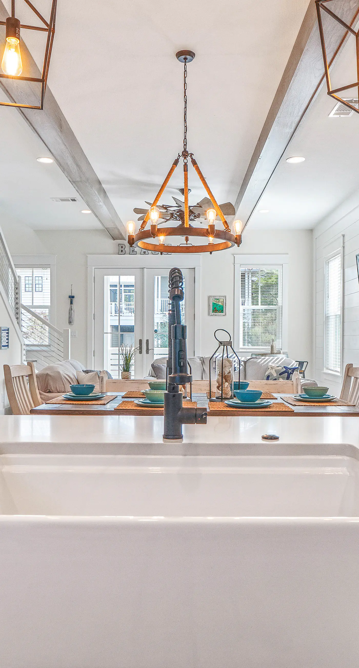 Delightful Coastal Home with WiFi, Furnished Porch, & Shared Pool-Dog Friendly