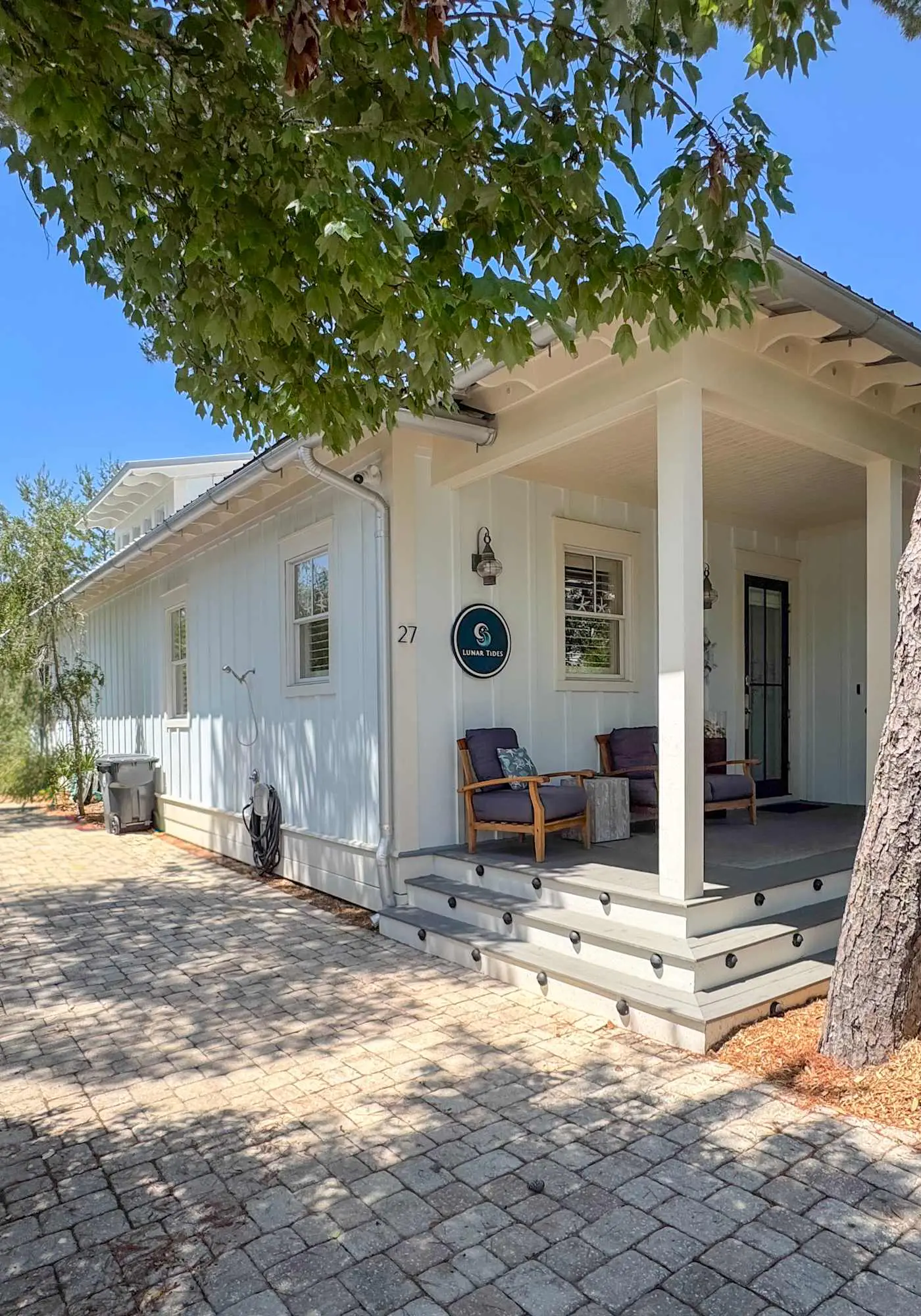 Nautical home in coastal community close to beaches and shopping
