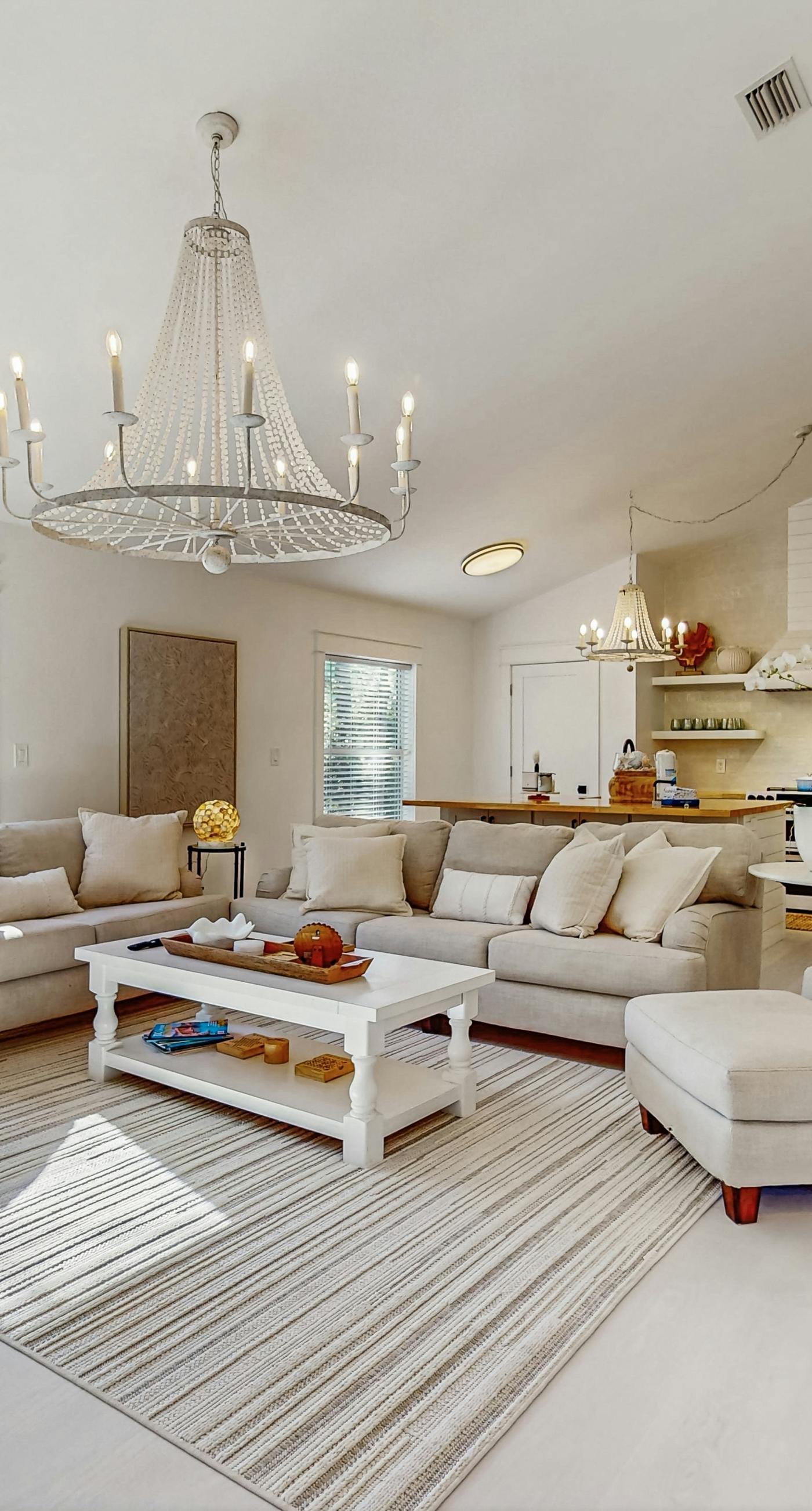 Spacious coastal lakeside home close to beaches and shopping.