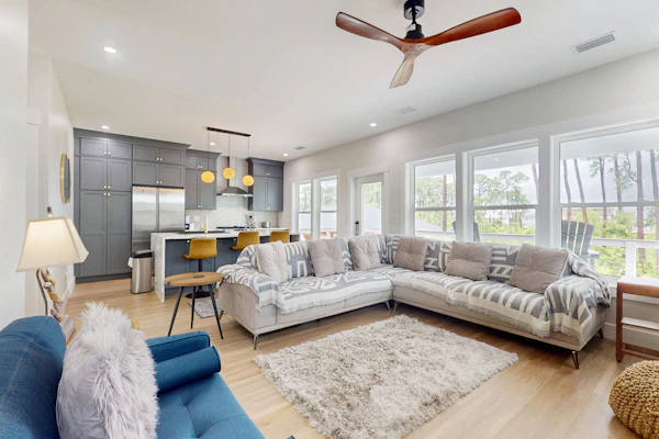 Gorgeous coastal home with private pool and close to beach and golf privileges